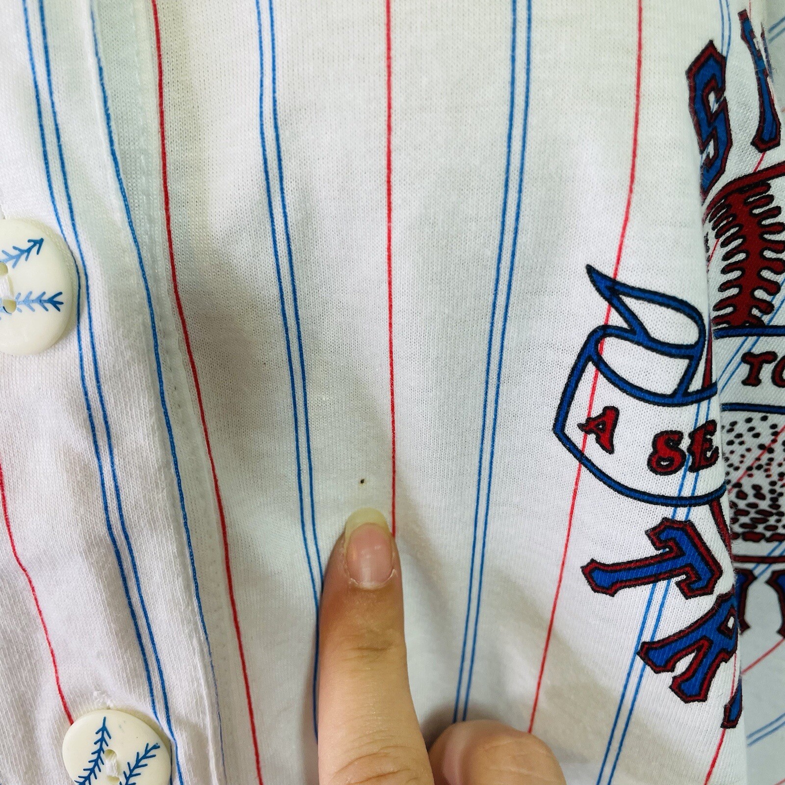 Vintage Baseball Jersey For Sleeping T-Shirt Dream League Spring Training OS