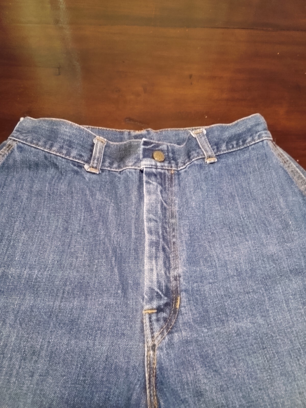 VINTAGE RUMBLE SEATS JEANS—-VERY GOOD CONDITION SEE PICS!!