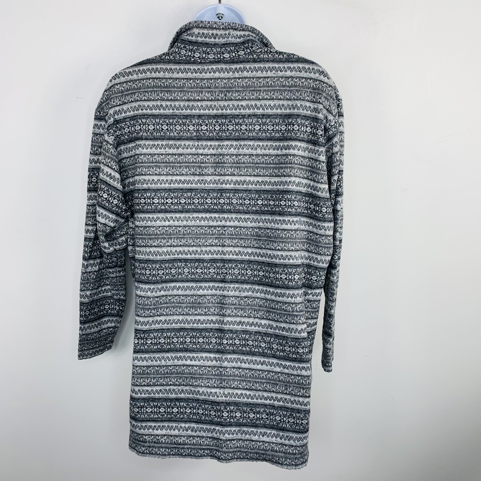 Fraizer Lawrence Striped Pullover sz S 1/4 Zip Long Sleeve Winter Casual VINTAGE