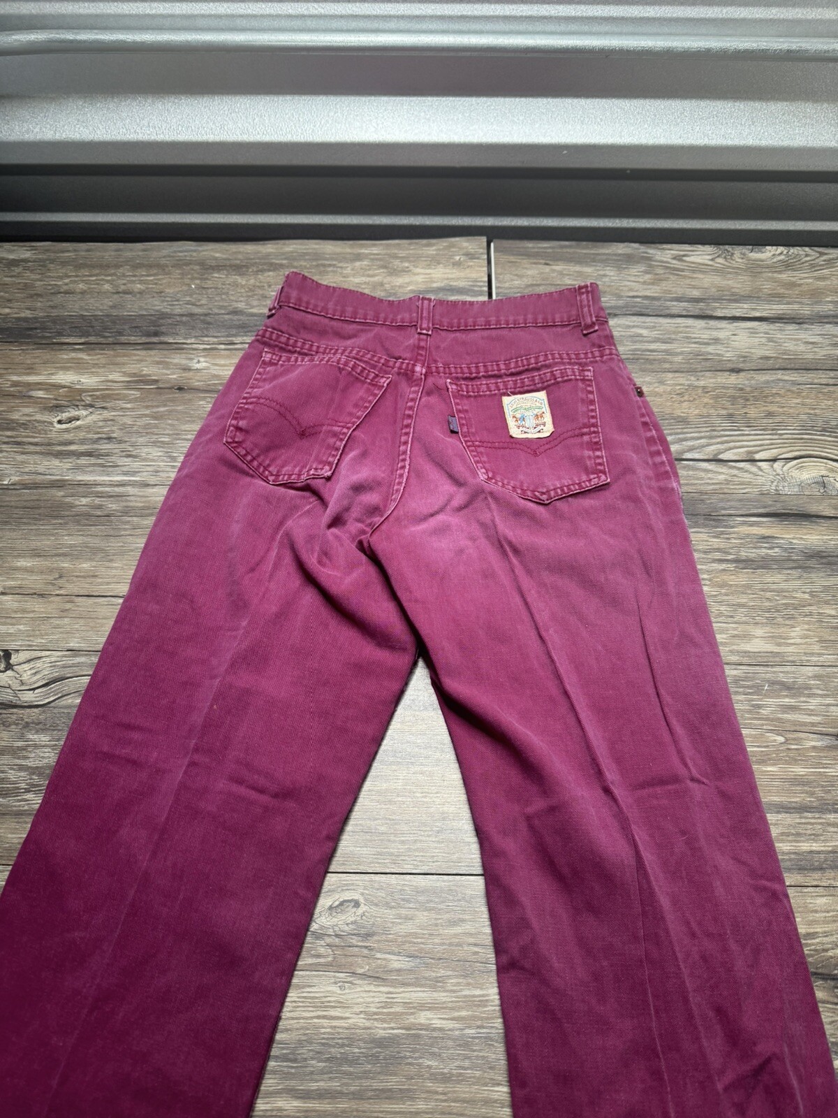 RARE! Women’s Vintage Levis Jeans LEVI’S 24×30 Faded Red Skinny