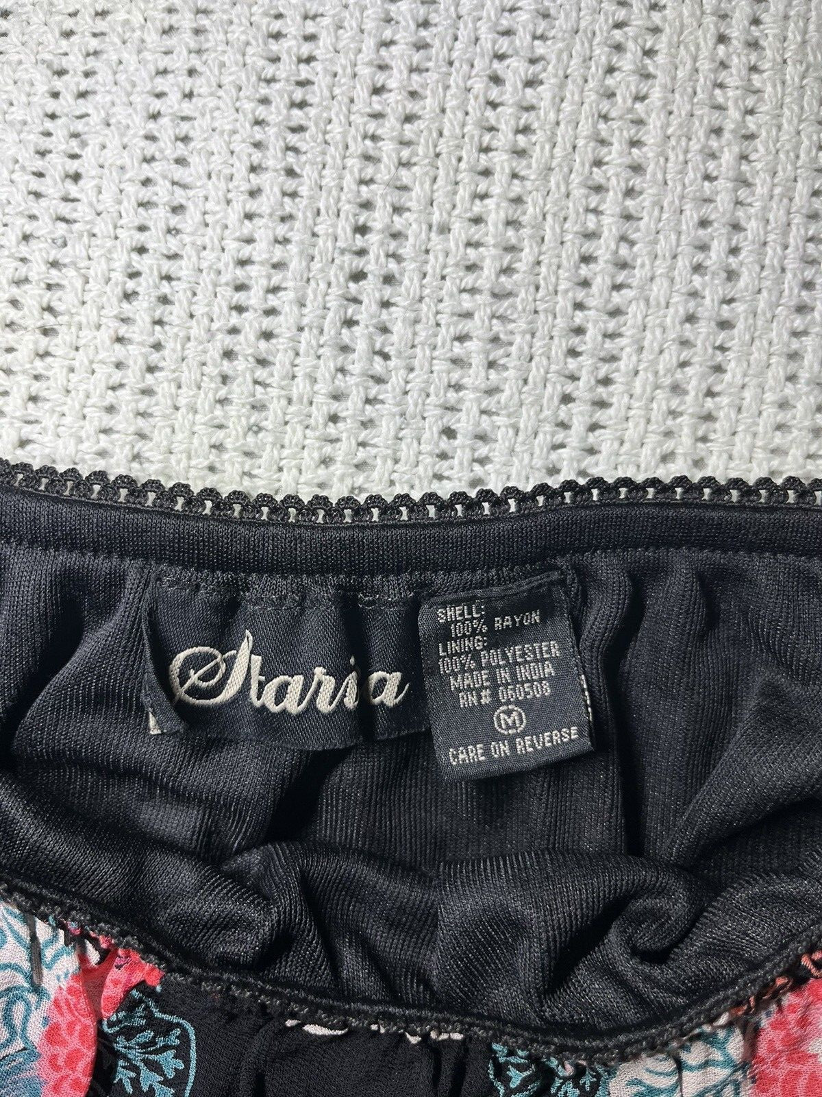 Vintage Starina skirt bottom beautiful elastic waist perfect condition size M