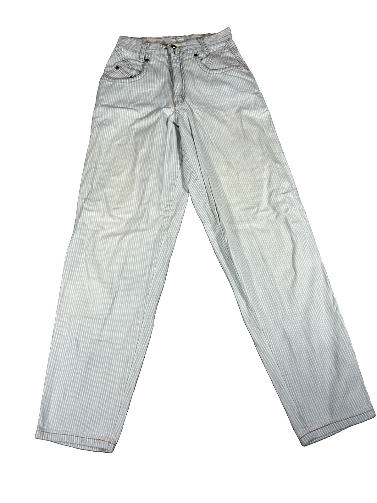 Woman’s Zena Size 4 Light pinstripe denim jeans Vintage