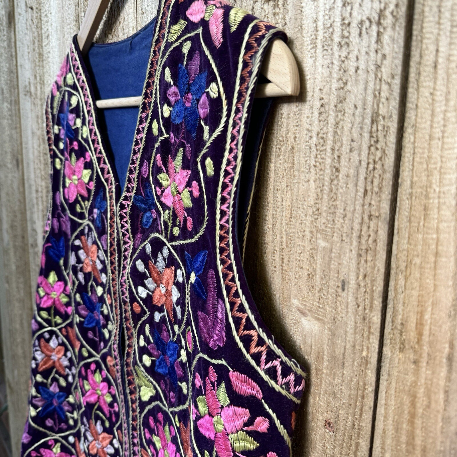 Late 60s/early 70s Bohemian Embroidered Vest