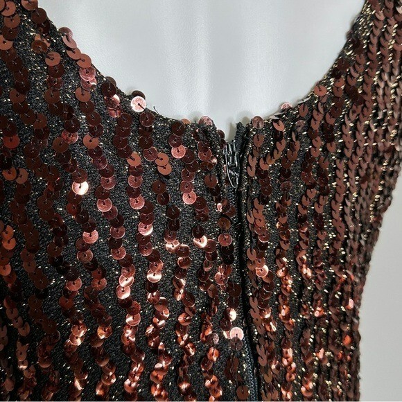 Glenrob vintage 1980s sequin party dress size 9/10