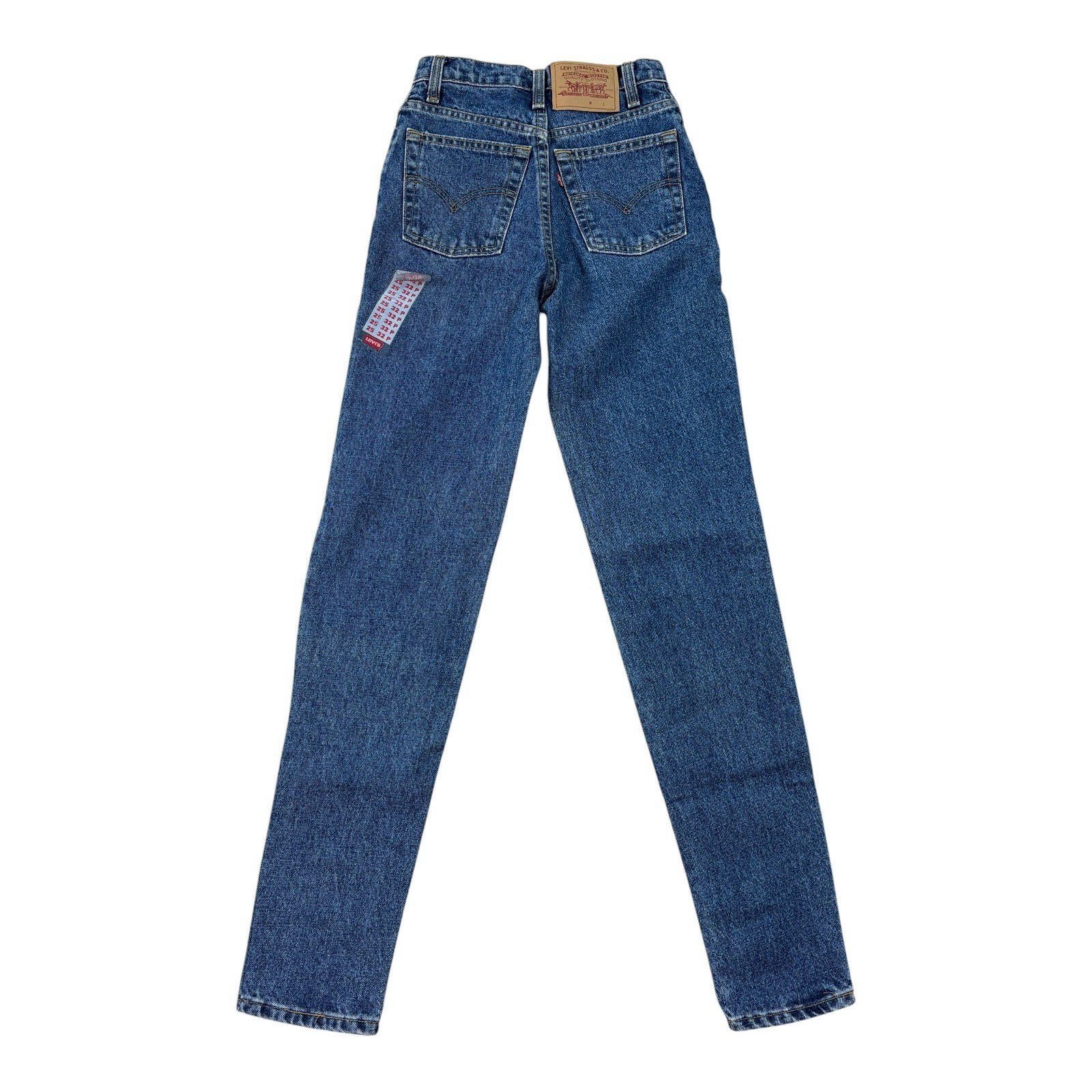 Vintage 1995 Levi’s Women’s Jeans 25×32 Tapered Fit Made Canada Deadstock