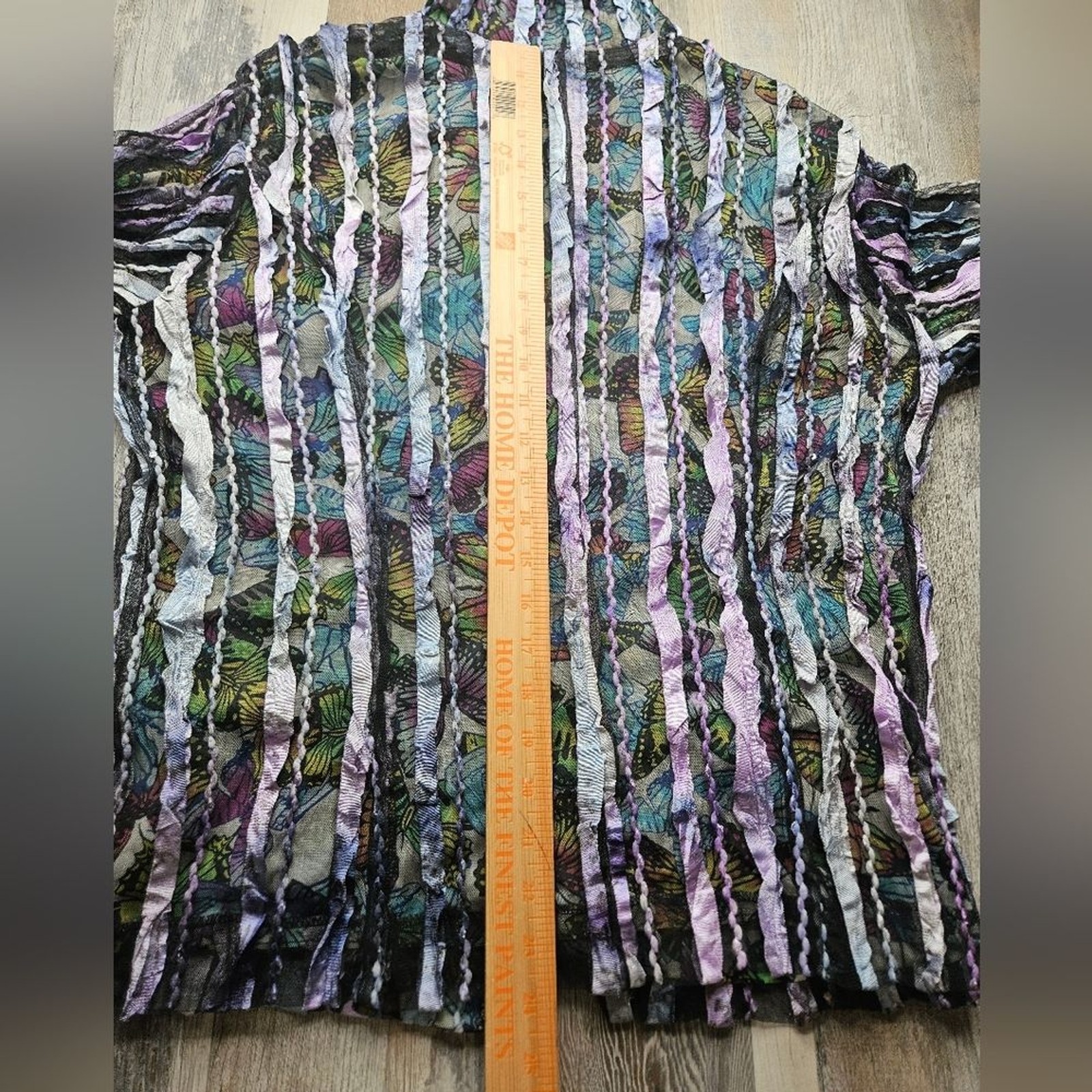 Alberto Makali Vintage Butterfly Jacket Blazer Shear Women’s XL