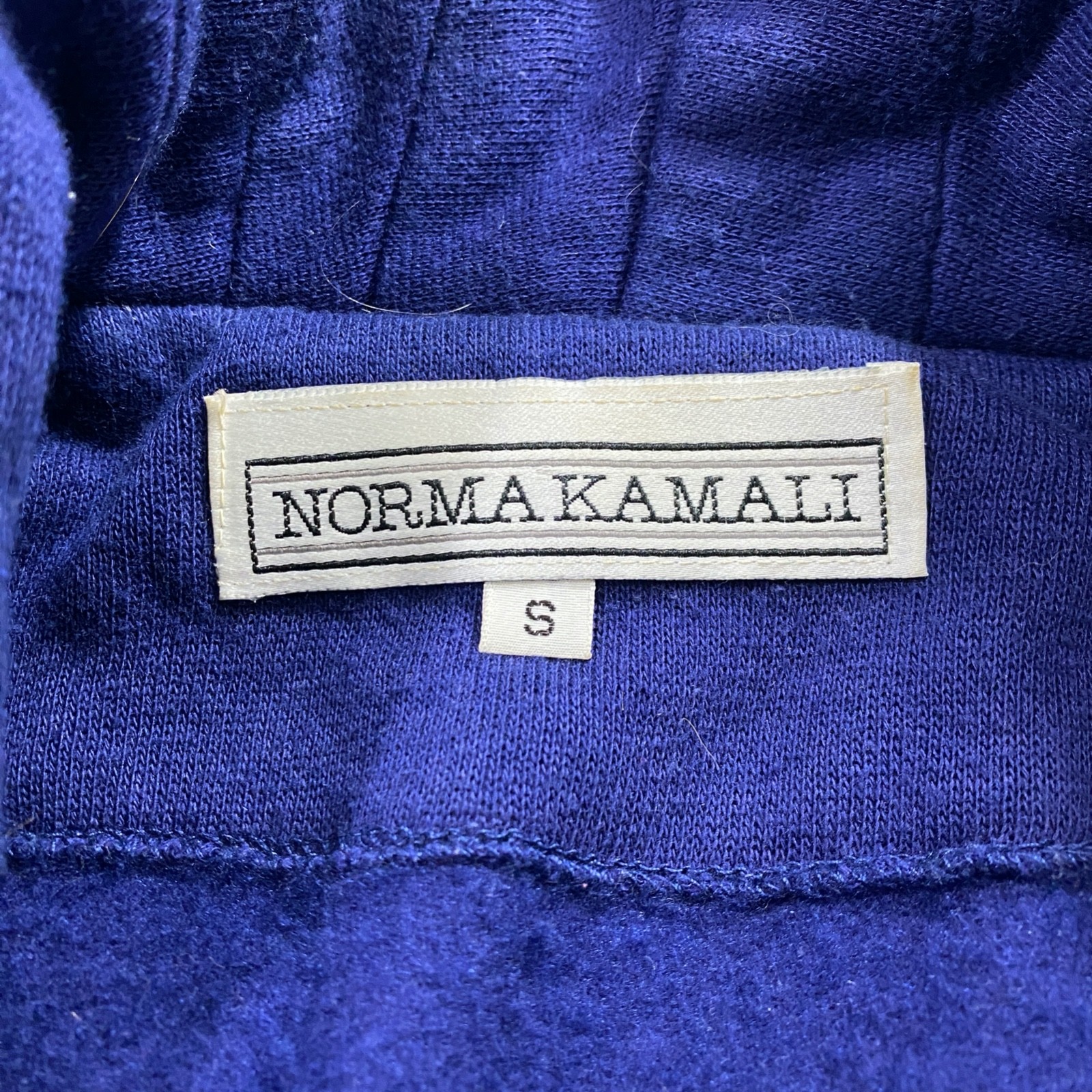 Norma Kamali Iconic Shawl Collar Open Front Oversized Vtg 80s 90s Coat Jacket
