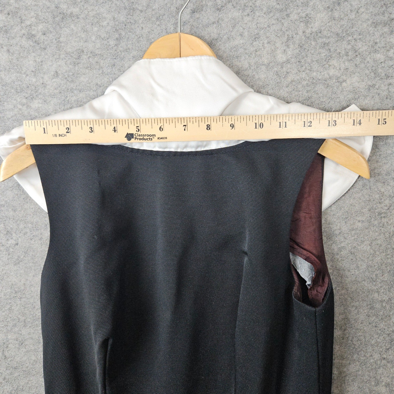 Act I New York Women’s Black & White Sheath Dress Size 7-8 Polyester Vintage Mod