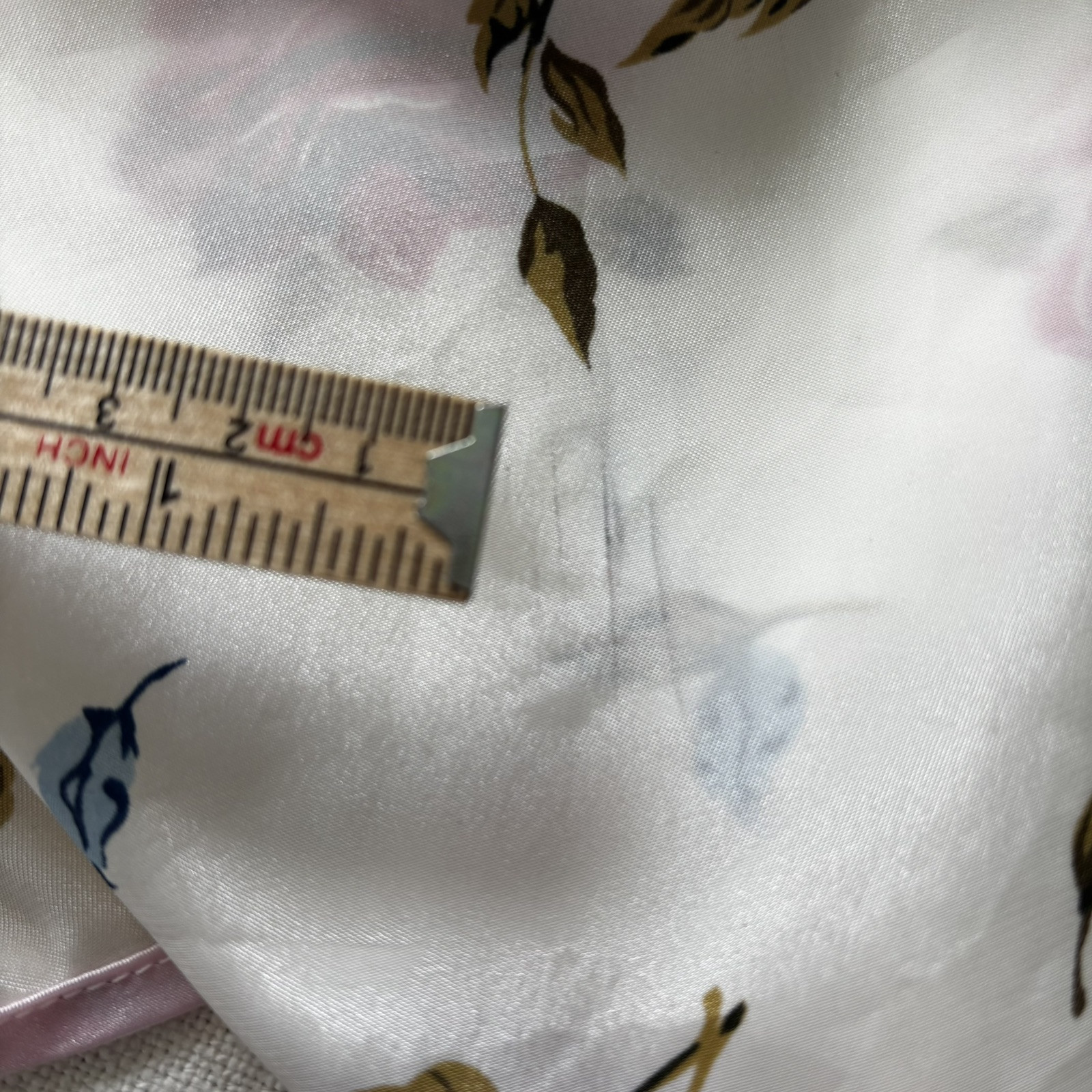 100% Silk Maxi Nightdress Dress Gown By Plants Floral Cottagecore Fairycore *