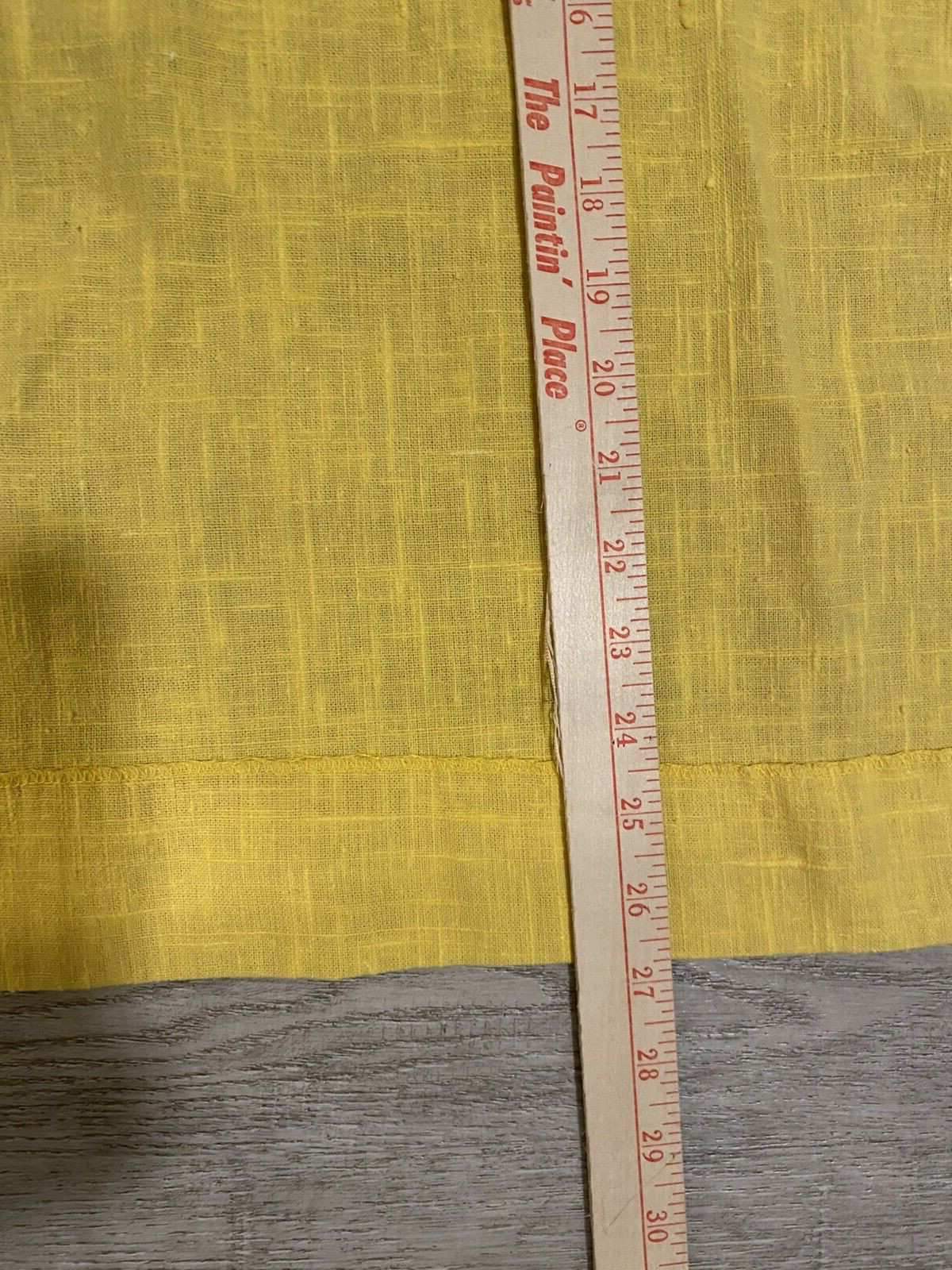 Vintage 70s Yellow Apron Wrap Skirt Young Traditions XS Or One Size Pockets