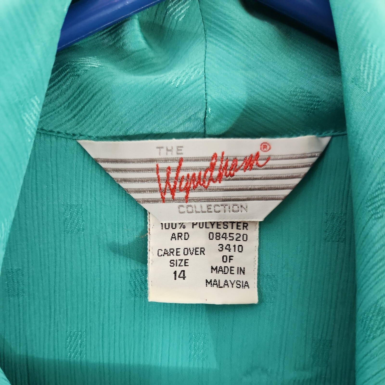 Vintage Wyndham Collection Women’s Blouse Necktie Bow 14 Large