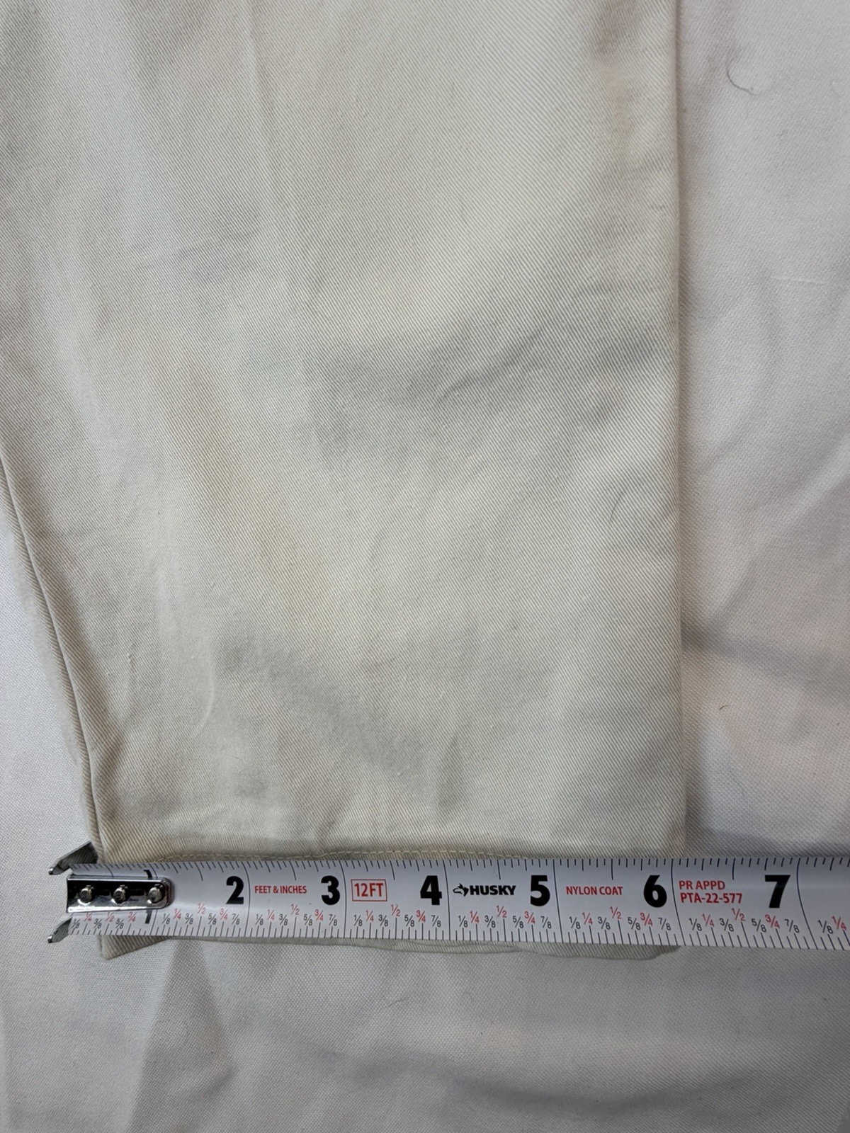 Vintage 80s Hunters Run White Jeans Sz 4 High Waist Baggy Mom Jeans