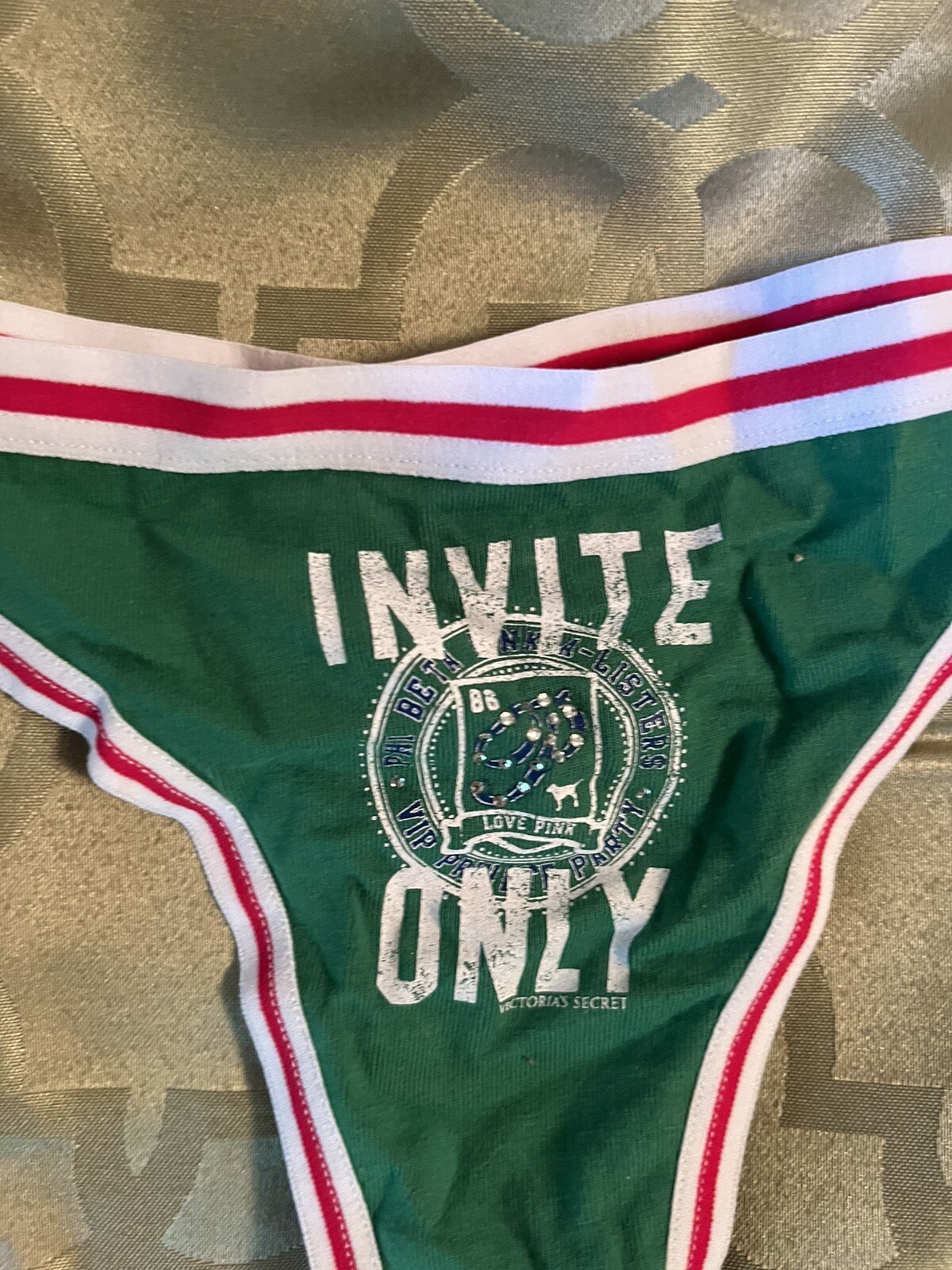 Victoria’s Secret vintage panty song invite only Size Small NWT