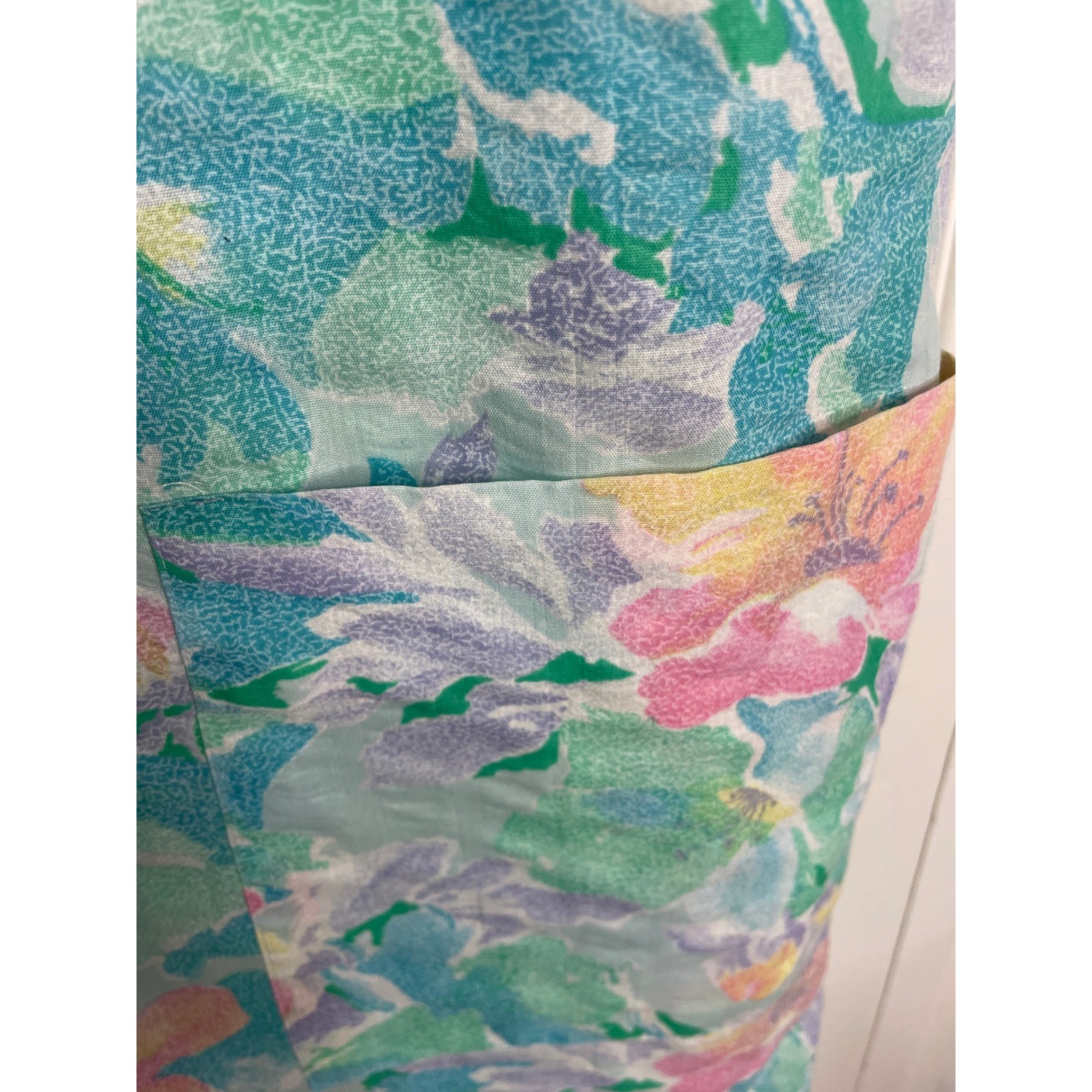 Alternatives Floral House Dress Vintage Cottagecore Grannycore Pastel Poly Med