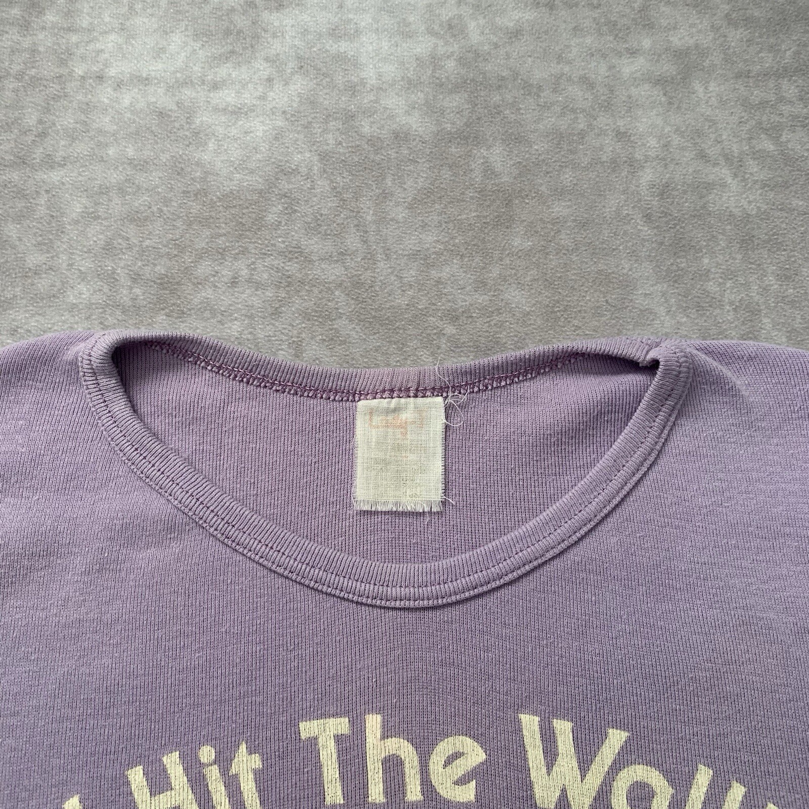 Vintage 70s Tampa Jai Alai Ladies Shirt Size S Pink Graphic Florida Casino