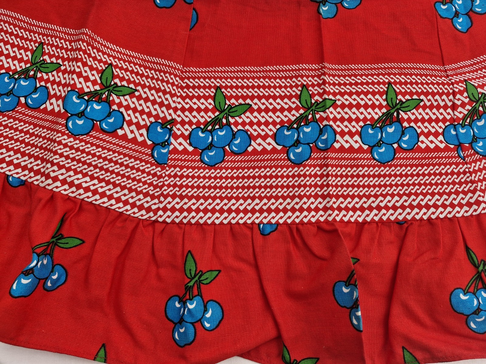 6 x Vintage Half Aprons Bundle | 60s 70s | Cotton Floral Retro