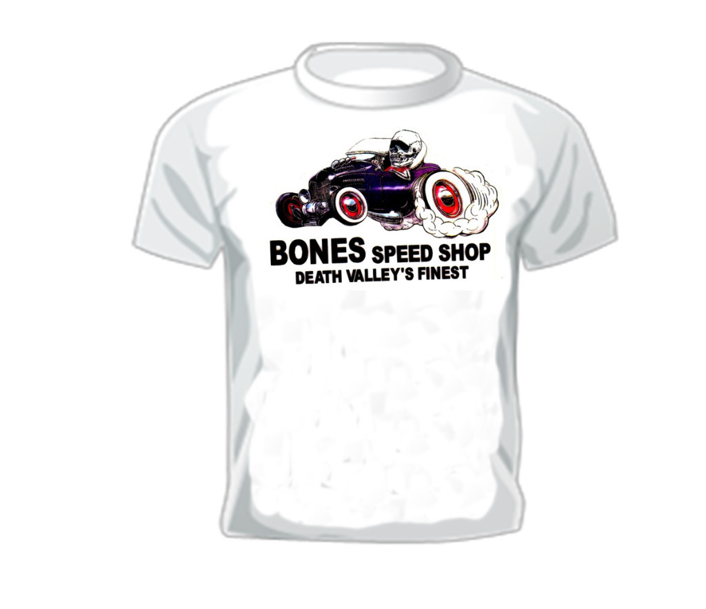 Vintage Race T-shirt Bones Speed Shop