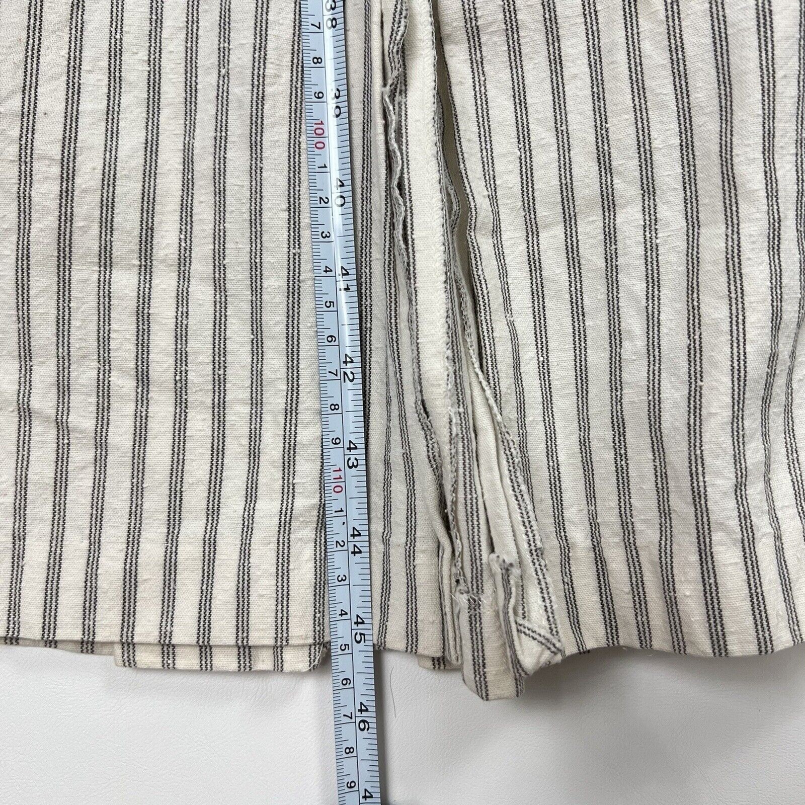 THORNTON HALL Dress VTG 70s New Zealand Button Down Sleeveless Stripe Rare Sz 10
