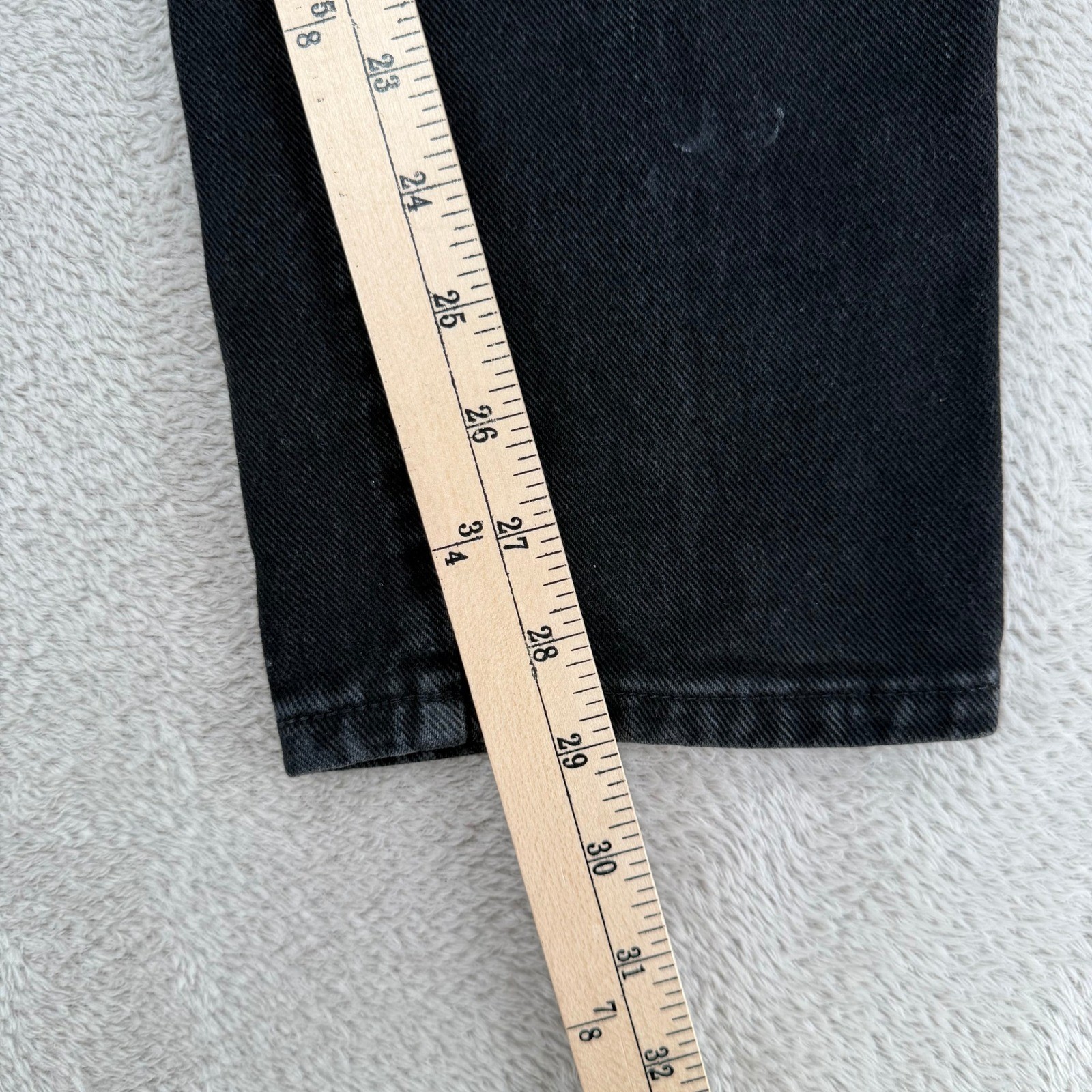 Vintage Marithe Francois Girbaud Womens Jeans 5/6 Black Preowned High Rise 90s