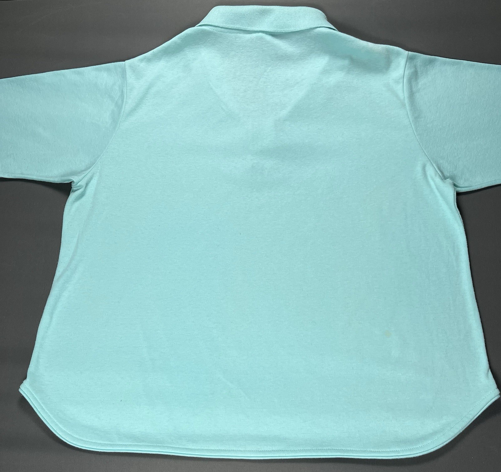 Vintage Chesterfield Woman Polo Shirt Size XL USA Made 80s Preppy Pastel