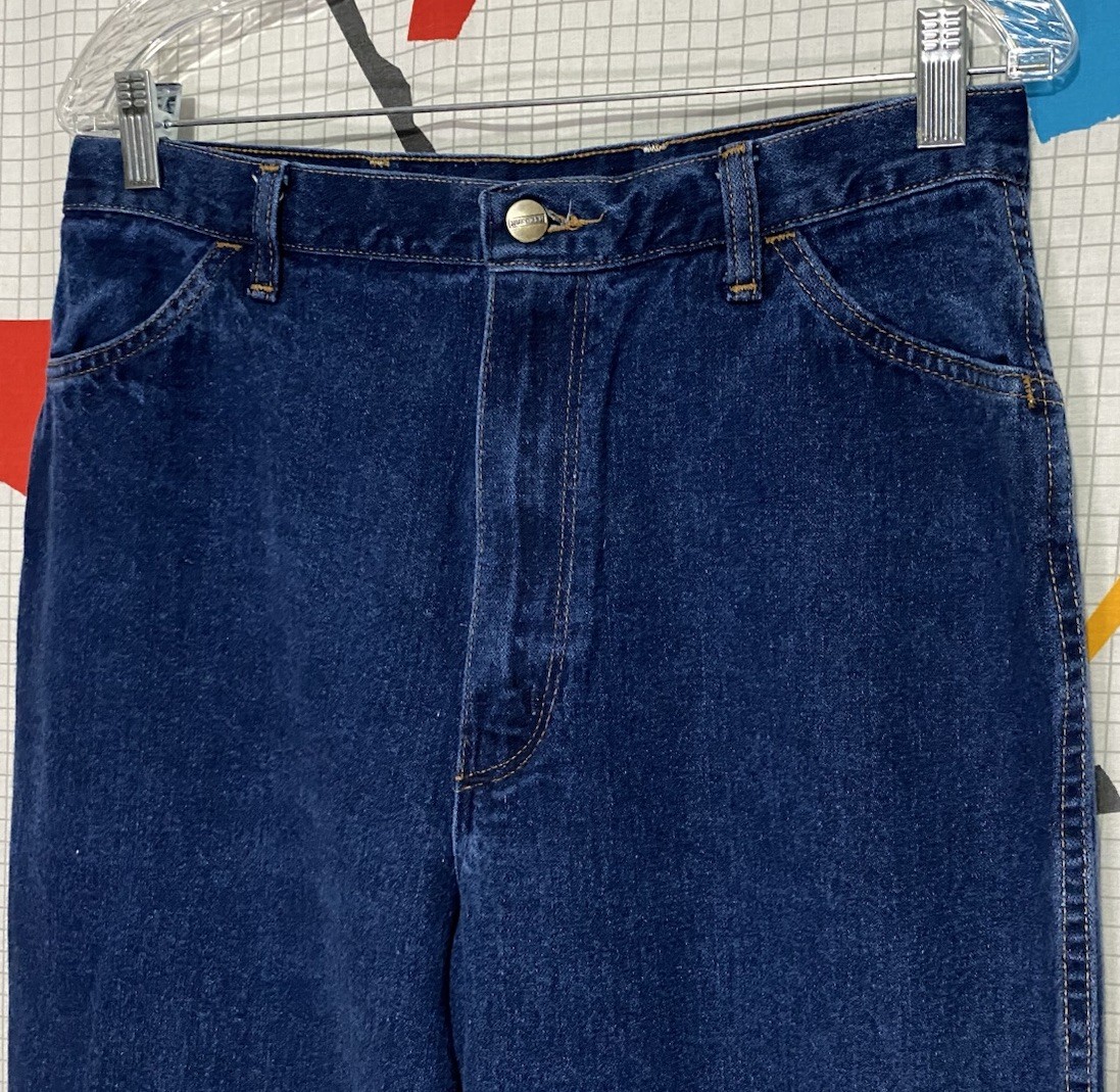 Vintage 70s Rustler Jeans Flare 16 31×33 Talon Bootcut Western Hippie Boho