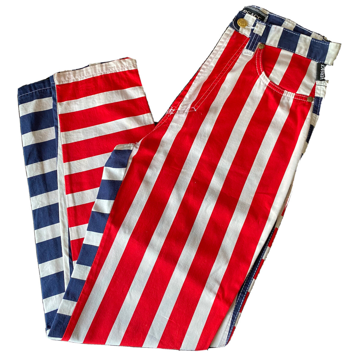VERSACE JEANS COUTURE PANTS WOMEN PANT WOMAN VINTAGE