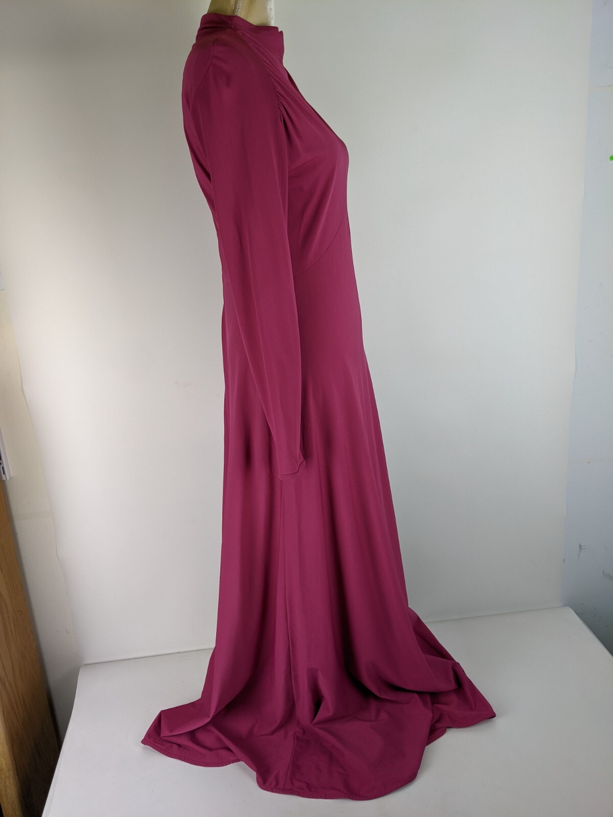 Vintage Designer Robert David Morton Maxi Dress Gown Disco 1970s Womens XS Small
