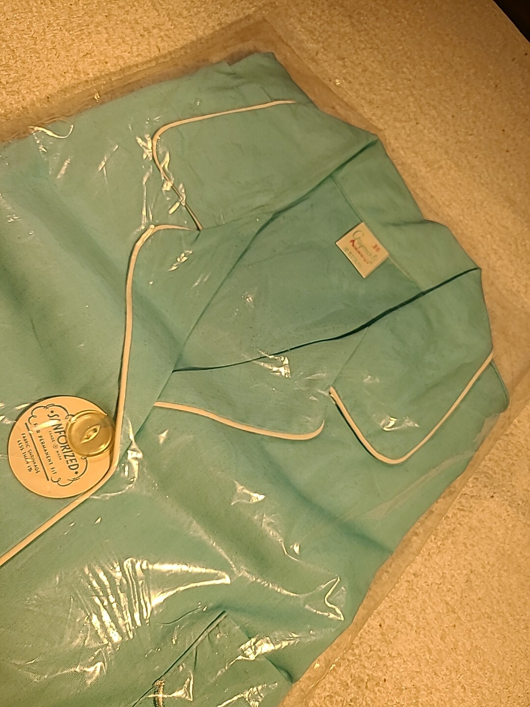 Vintage Penneys Gaymode Pajamas Women’s Size 36 Monogrammed