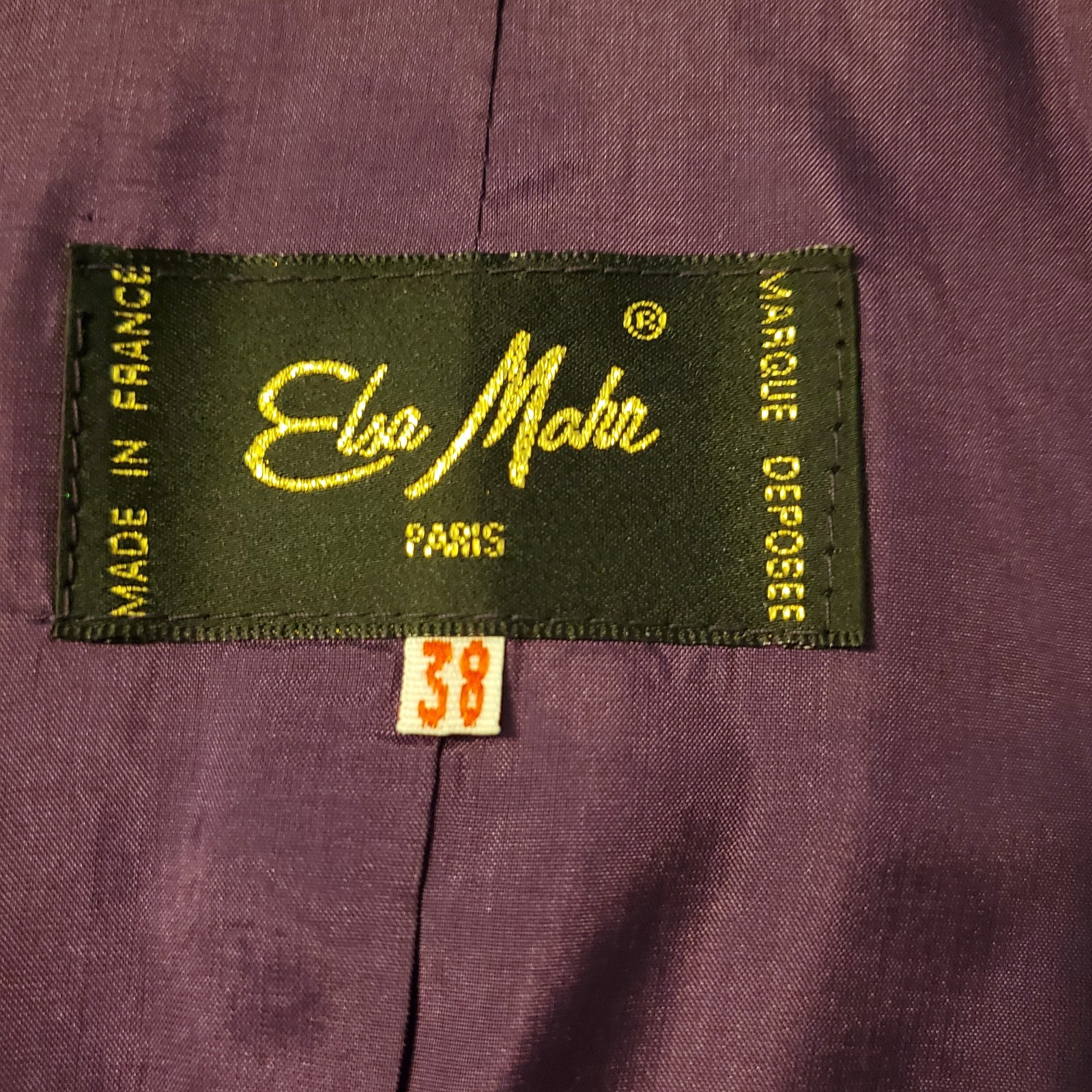 Vintage Elsa Mahr Paris France Tweed Boucle Women’s Suit French 38 US 6 Classic