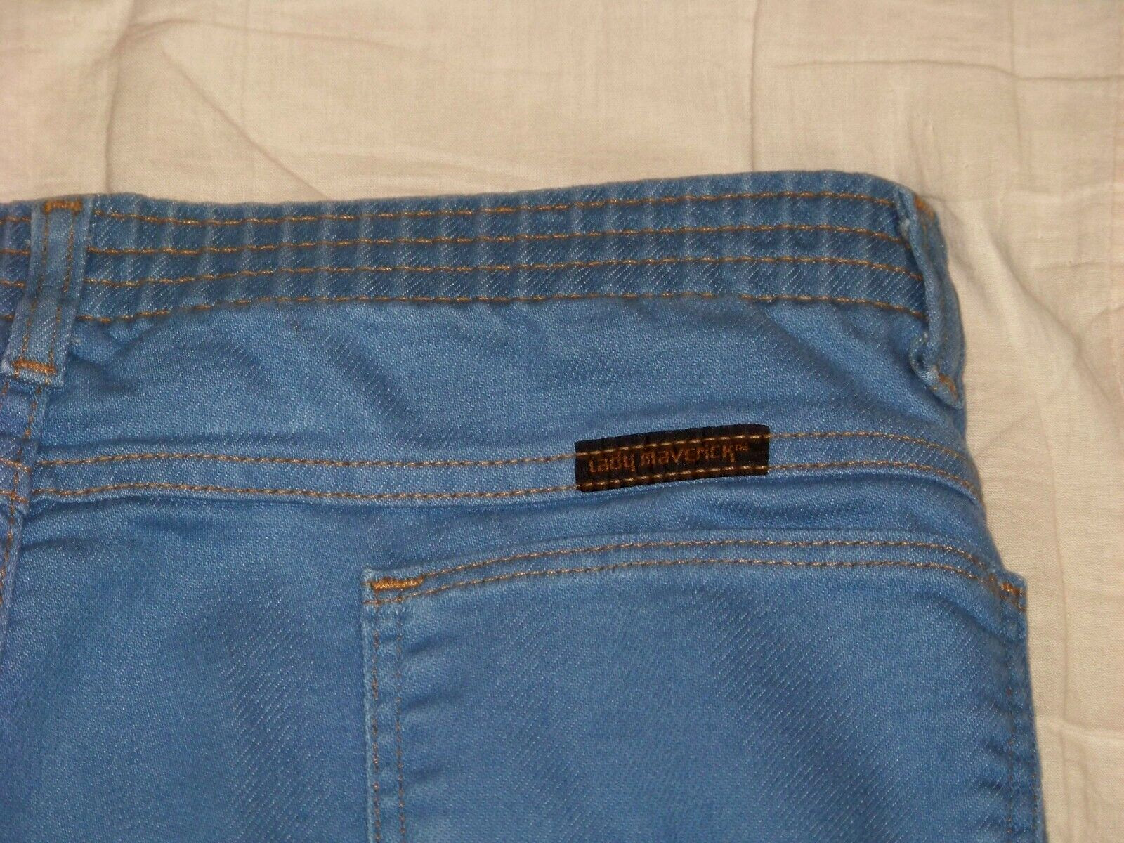 Vintage Lady Maverick Jeans – Size 14 (28″ Inseam) – Style A1165LB – Blue