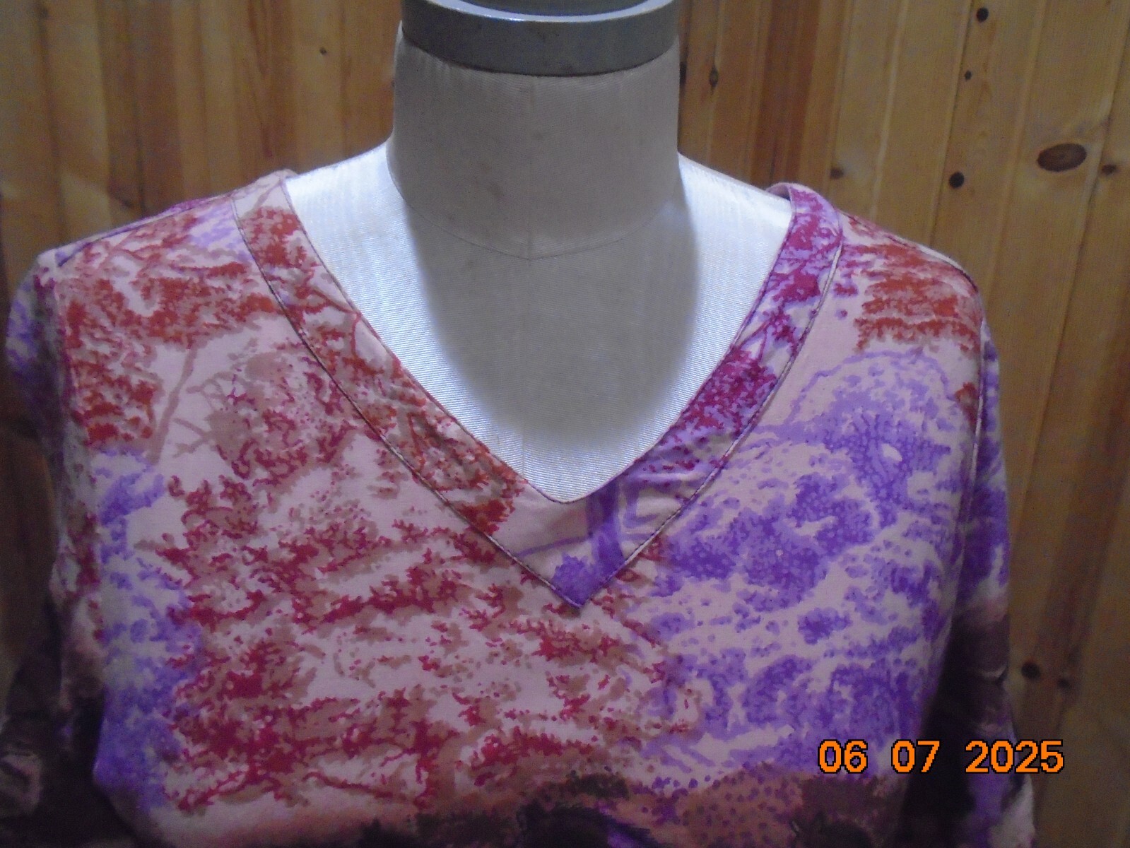 ONLY NECESSITES vintage dress with RUNNING HORSE detail 100% cotton size L LK NU