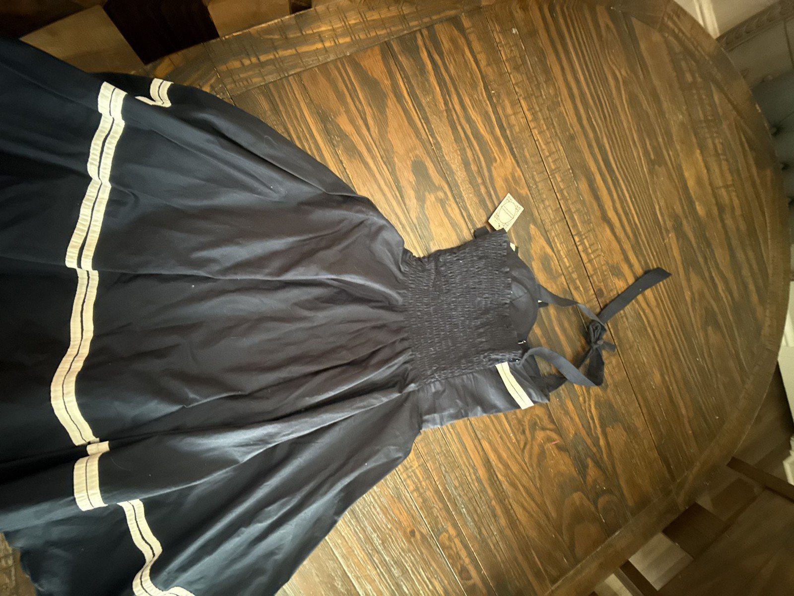 1950s Vintage Style Halter Sailor Swing Dress