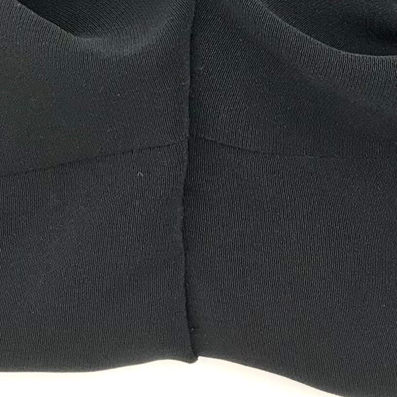 Vintage Cache Jumpsuit Romper Black Halter Beaded Black Stretch Womens Size 2