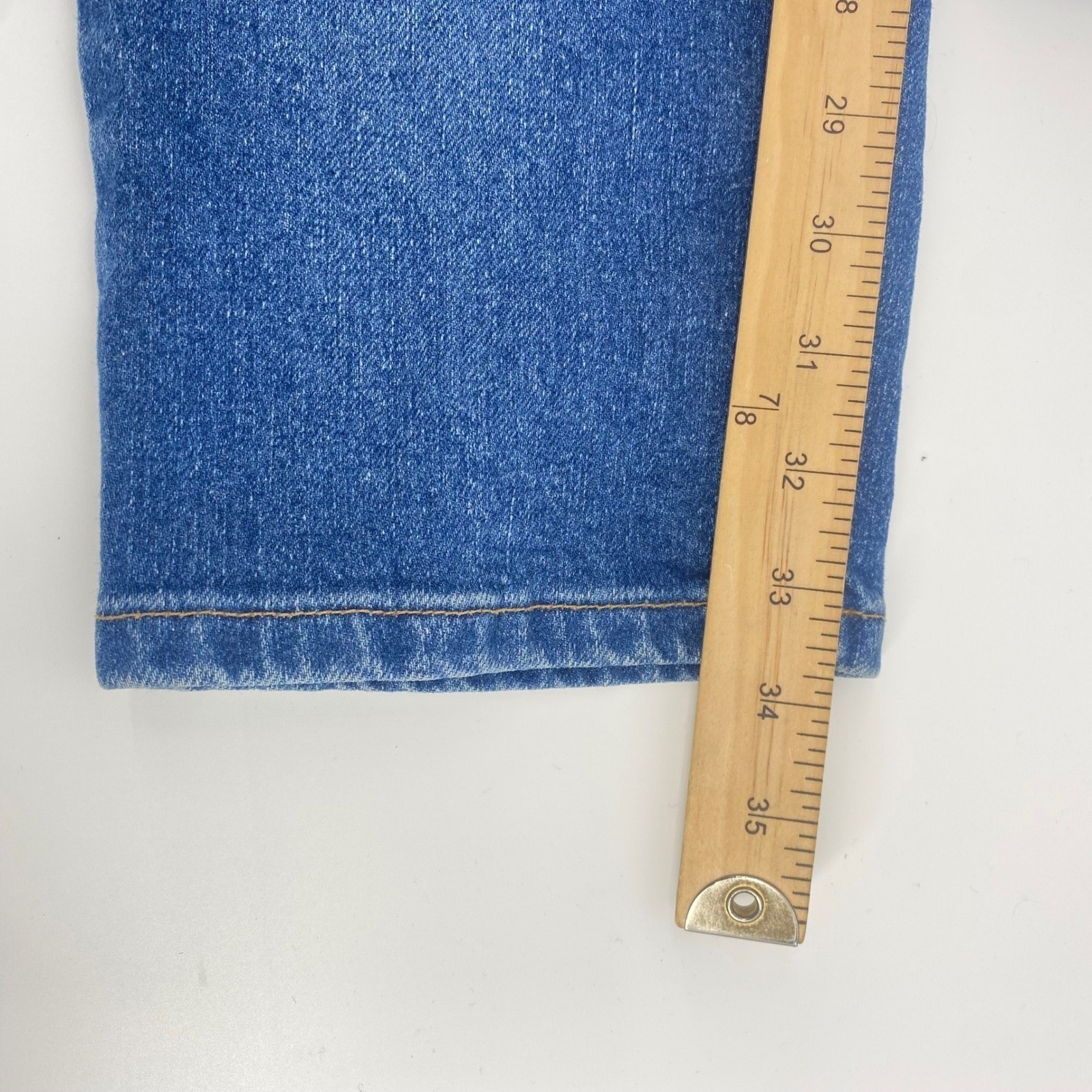 Levi’s 512 Jeans Womens 16 MIS L Blue Slim Tapered High Rise Made in USA Vintage