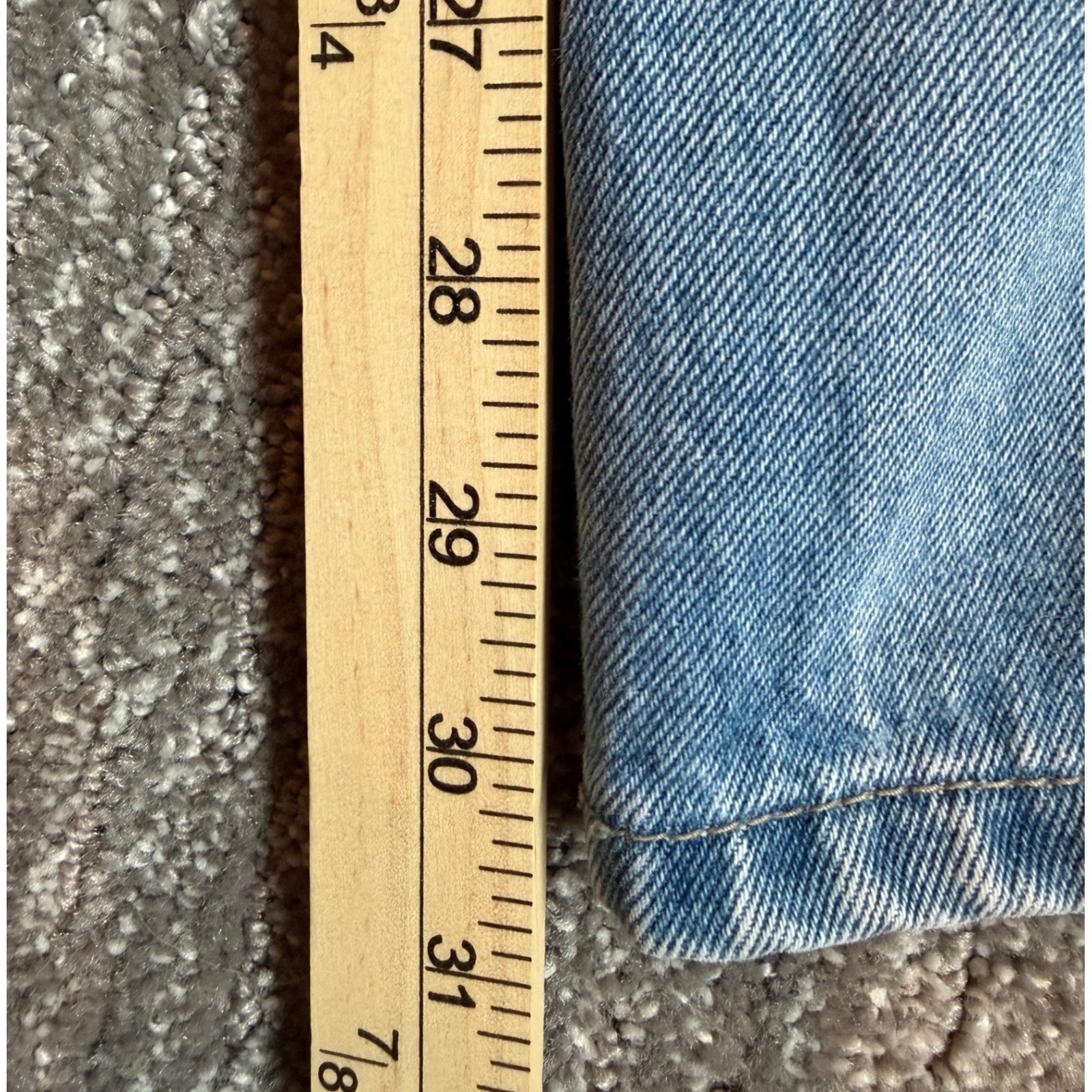 Vintage Z Cavaricci High Waisted Mom Jeans Light Wash Blue Denim Size 29 D/609