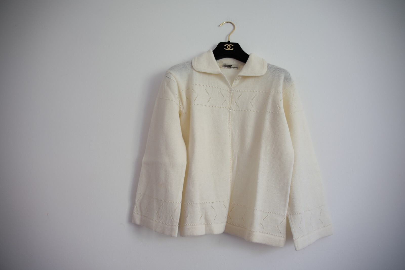 Lightweight short cardigan long sleeves 🌿vintage 70s 80s cardigan
