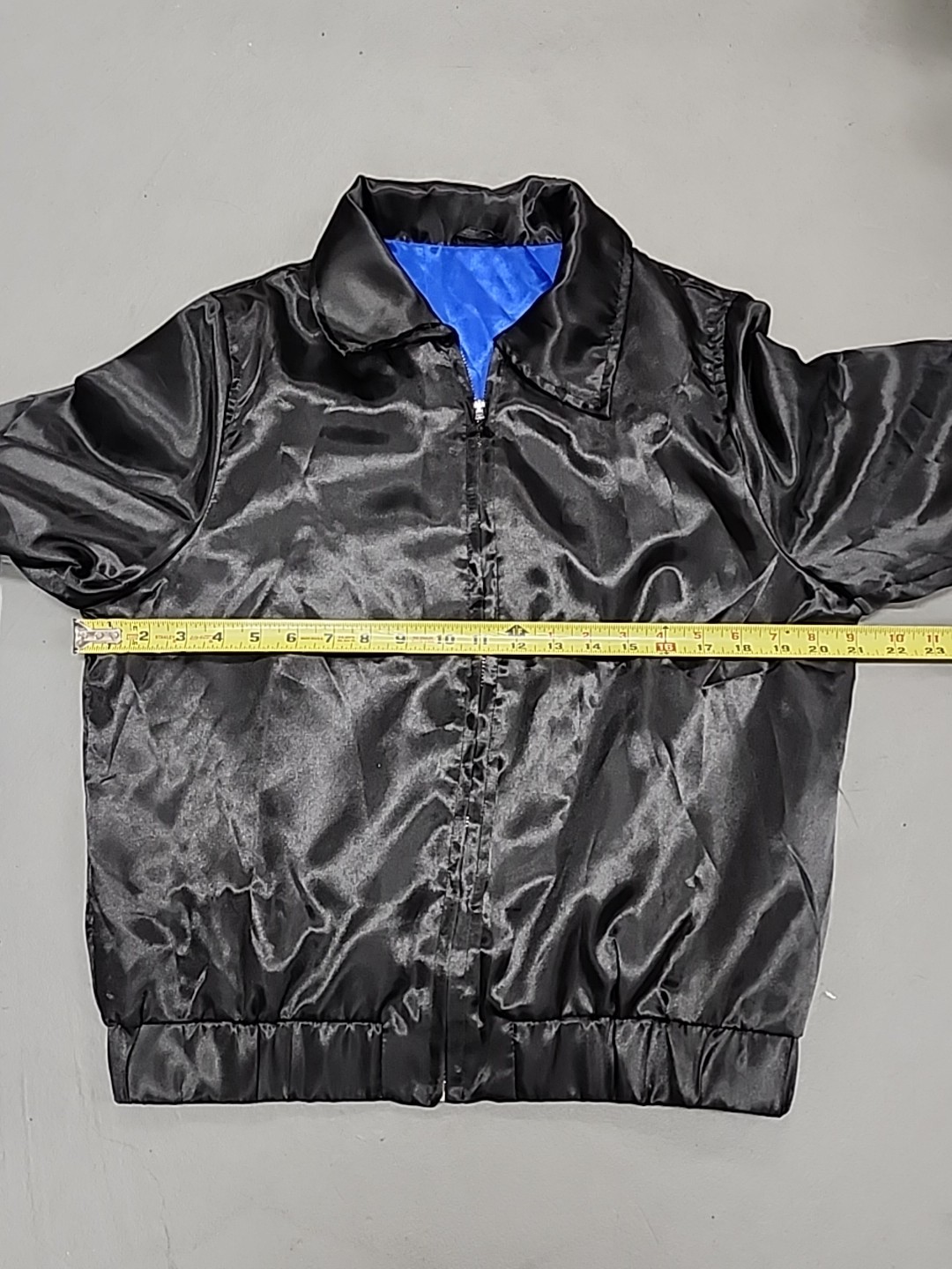 Vintage Barry Manilow Sequins Black Lightweight Jacket XL Rare