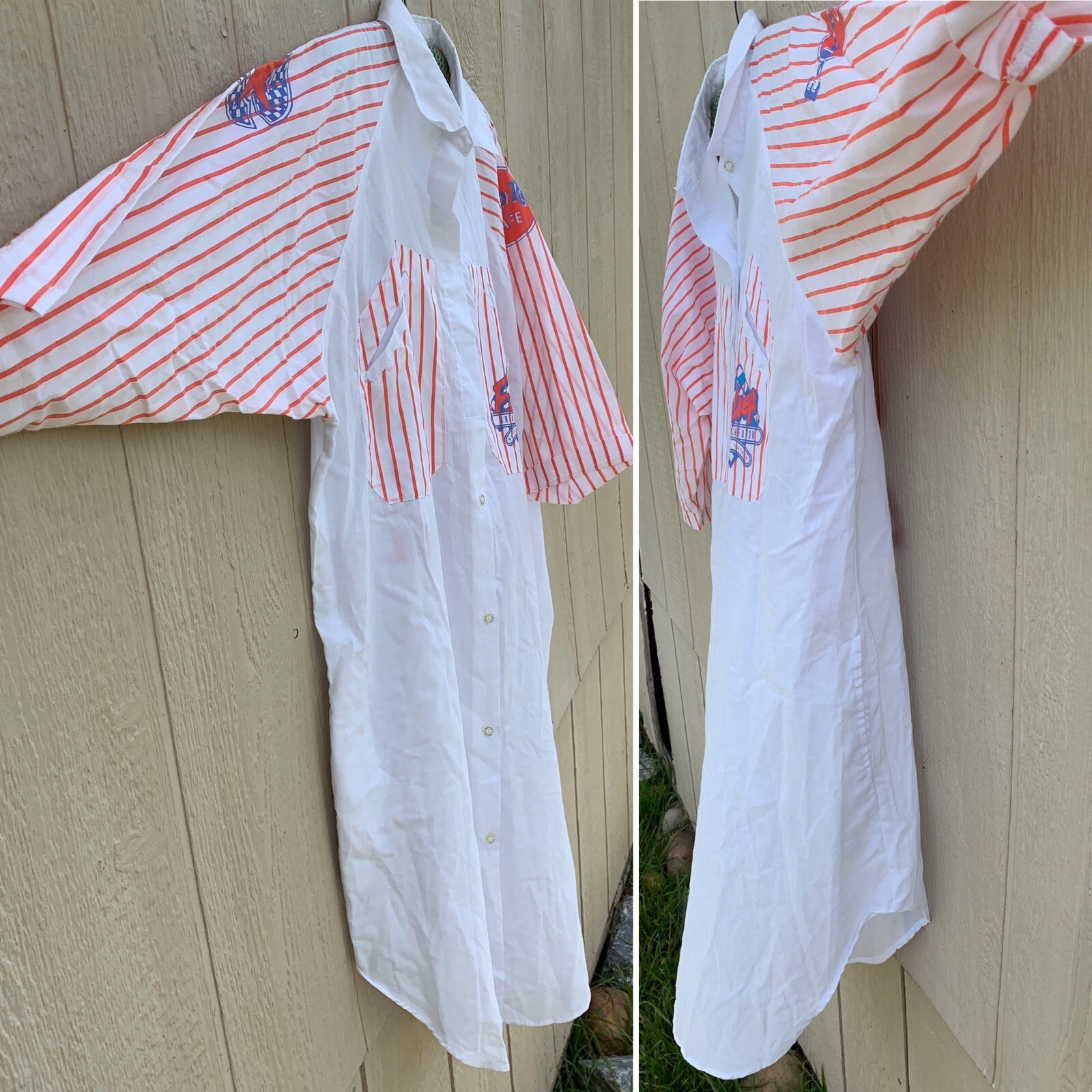 Vintage ESLEEP Nightshirt COP Club Of Pajamas Esleep Rock Cafe 1980s 1990s