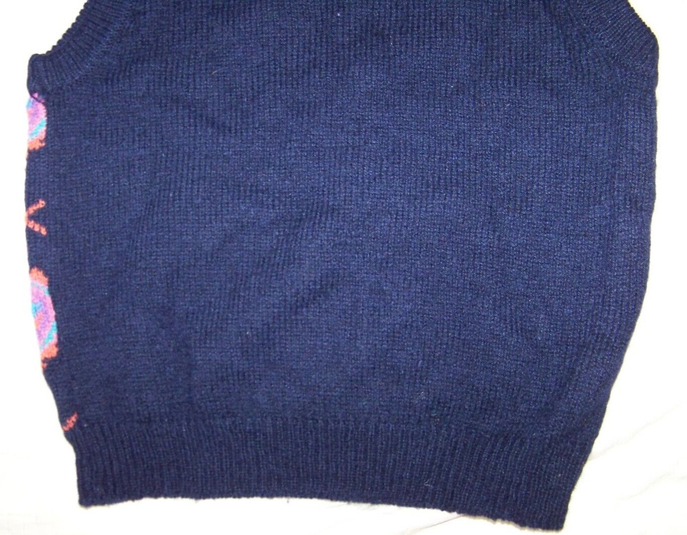 Vintage The Eagle’s Eye Sweater Vest – M – Shetland Wool