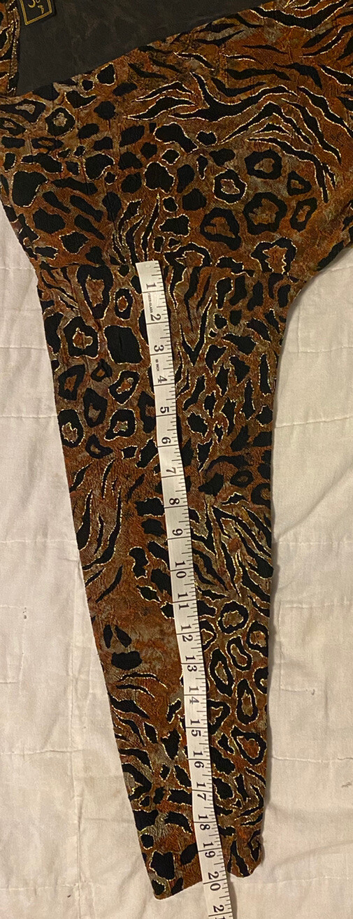 A Touch of Class Women’s Vintage Leopard Print Cardigan, XS/S, Acetate & Spandex