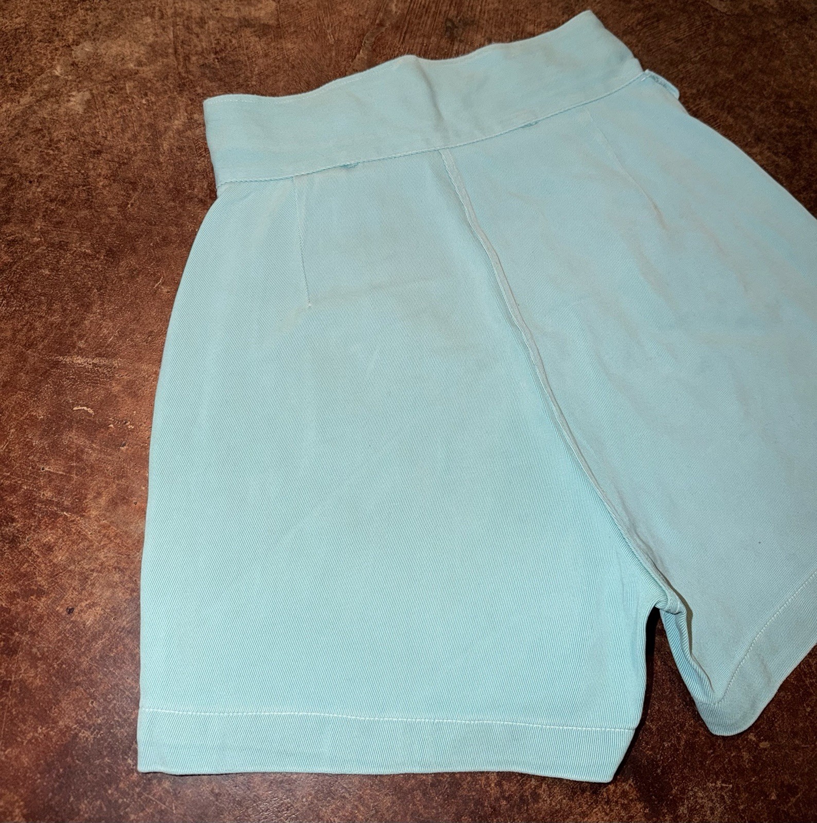 Vintage 40’s 50’s Whitman Gabardine Button Front/Flap Twill Sailor/Play Shorts
