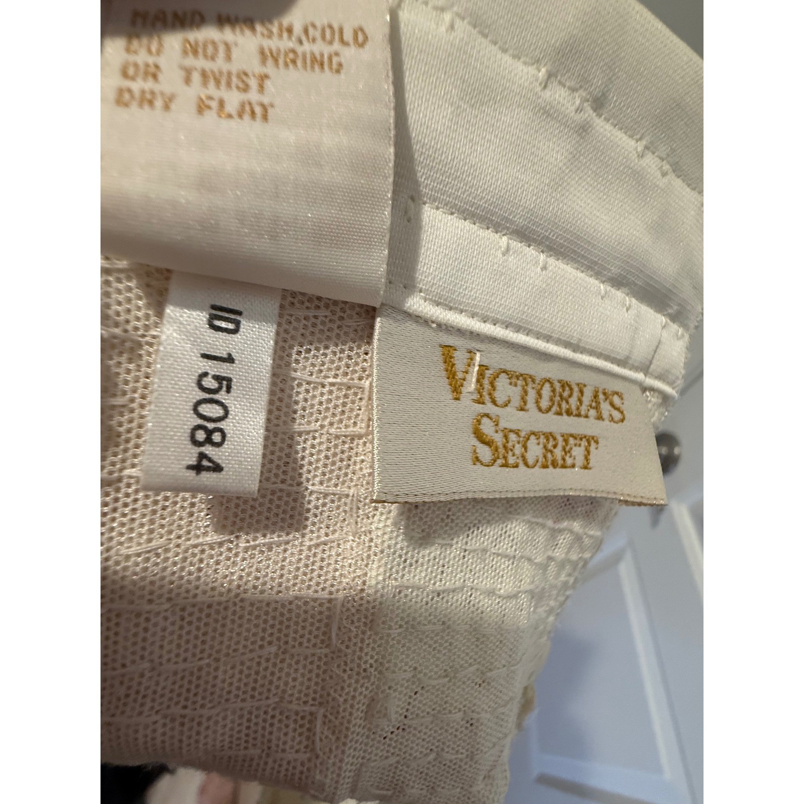 RARE Vintage Victoria’s Secret Gold Label 80s Beaded Sequin Bustier Top