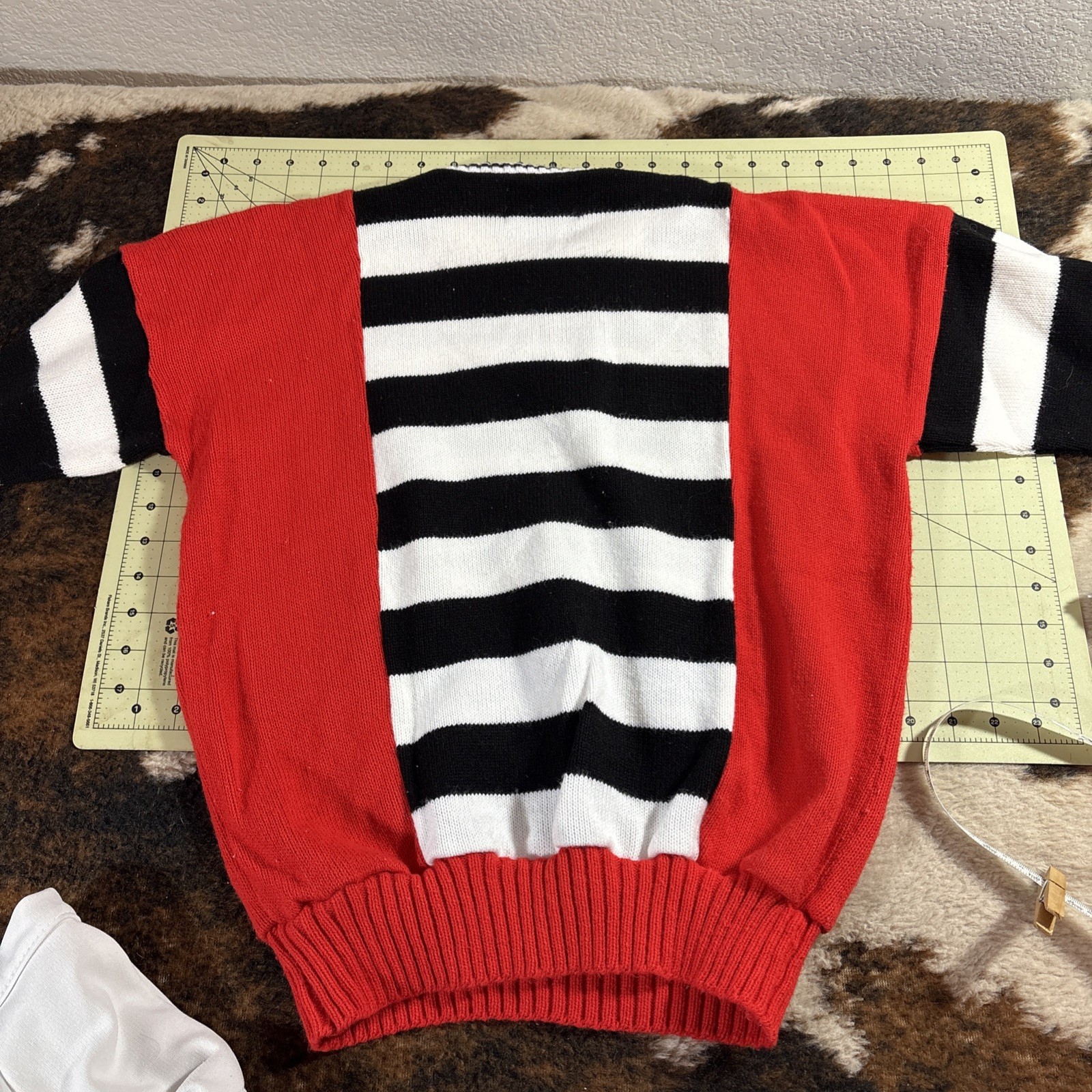 Dehen Vintage Cheer Sweater And Skirt Size 11 Bottom L Top. Looks Small USA