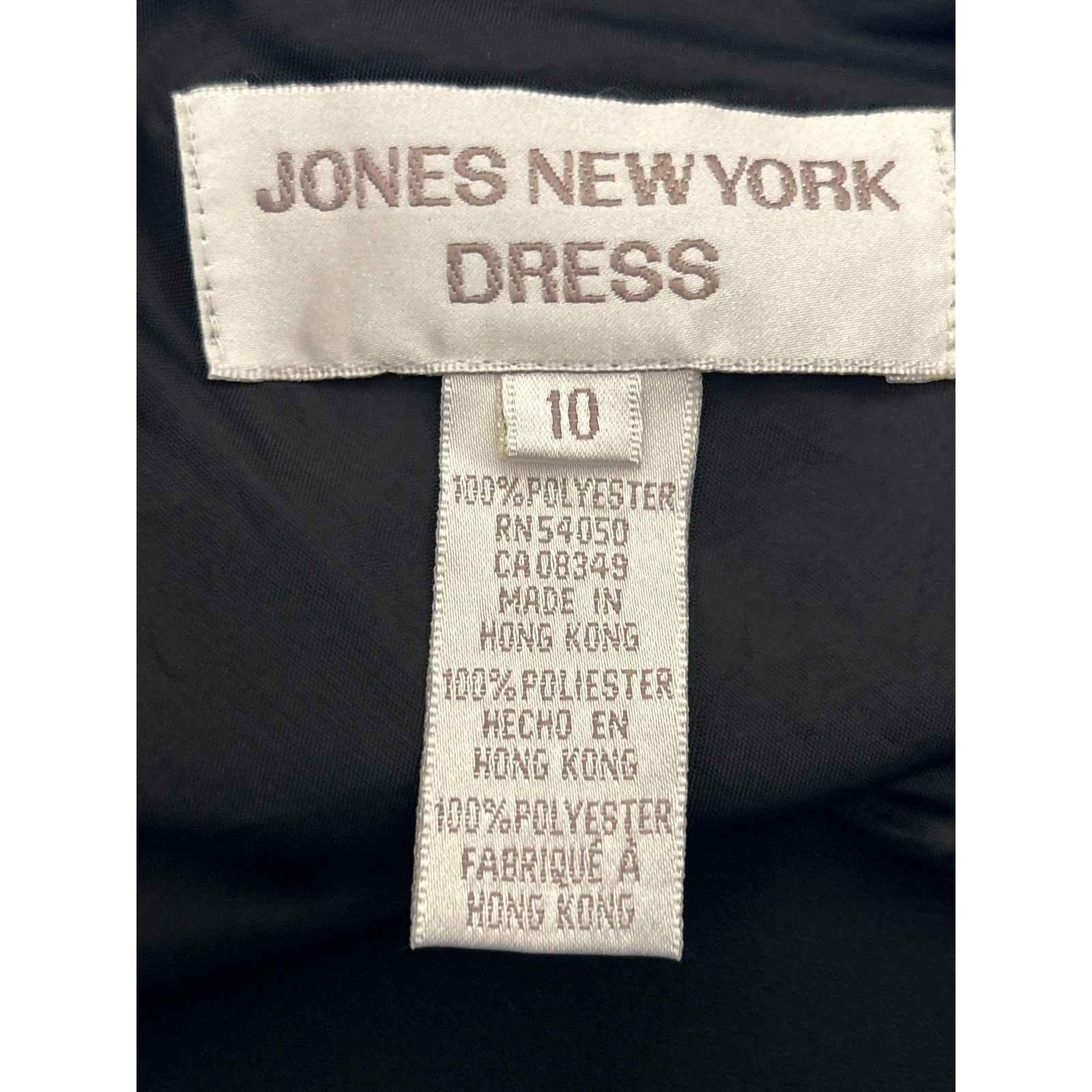 Vintage Jones New York Dress Beaded Whimsigoth 90s Dark Romantic Timeless
