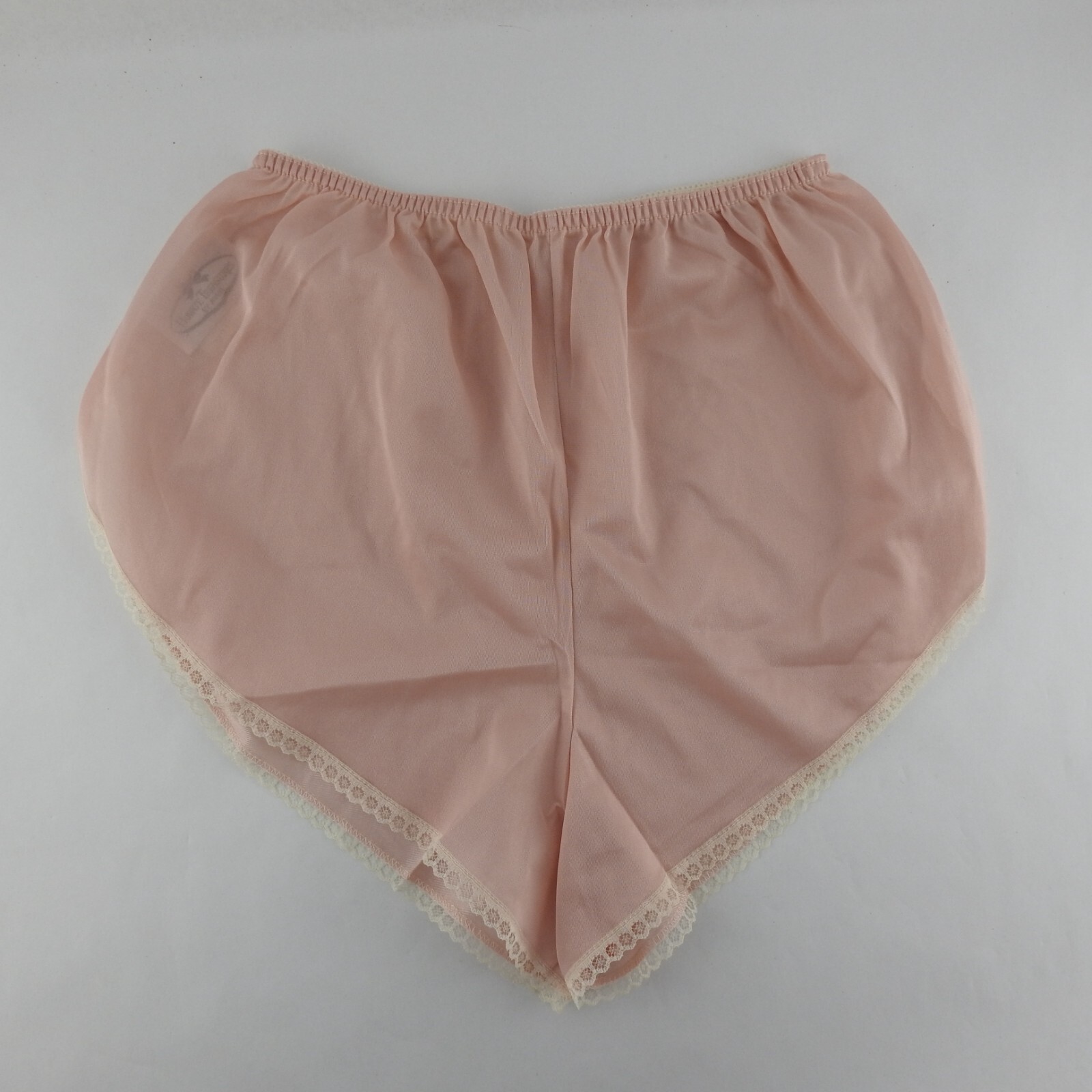 Vintage Avon NOS Panties Pink Nylon Lace High Waist Sz Medium New
