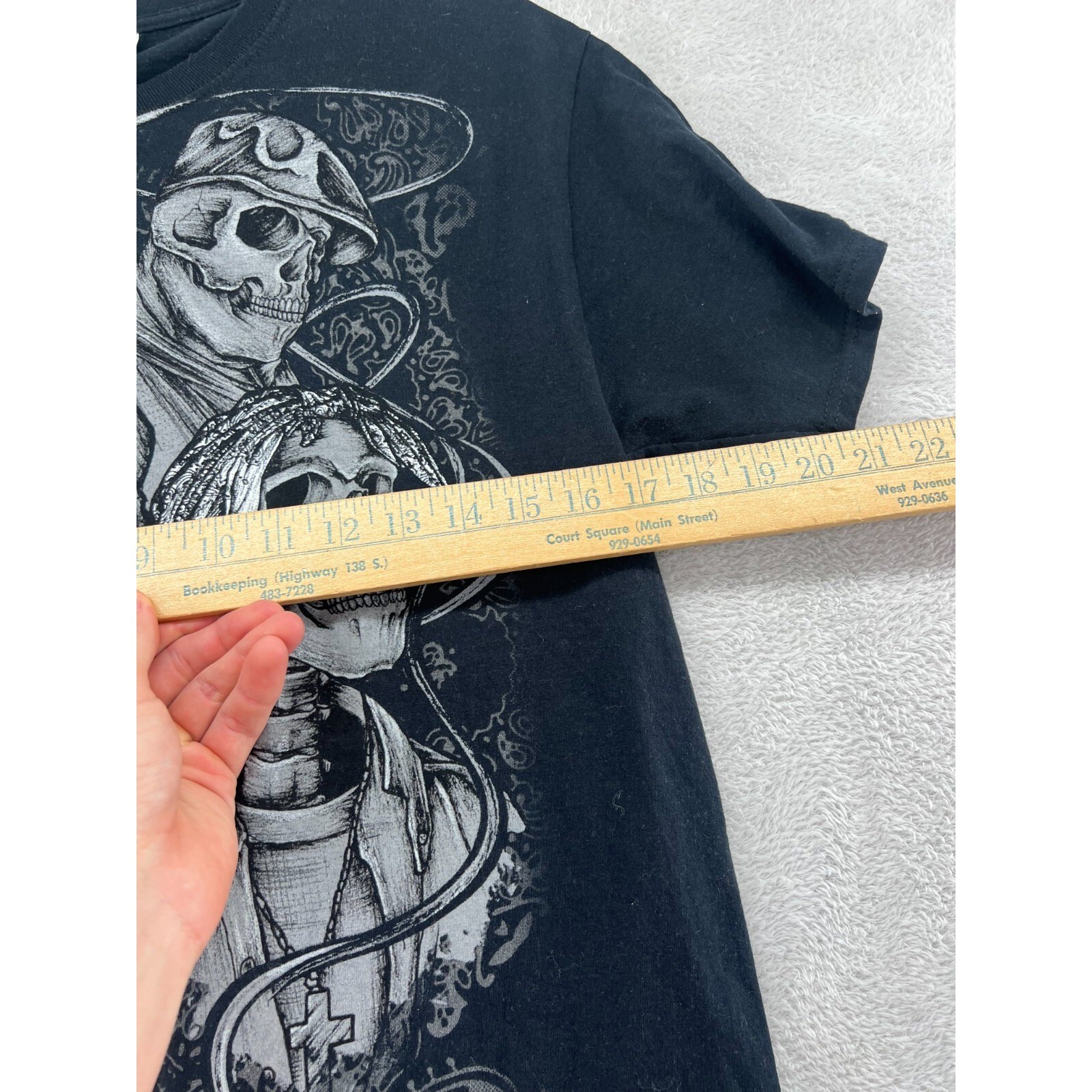 Vintage Tupac Biggie Eazy E Shirt Womens Sz M Black Skeleton Rappers Gangsta Rap