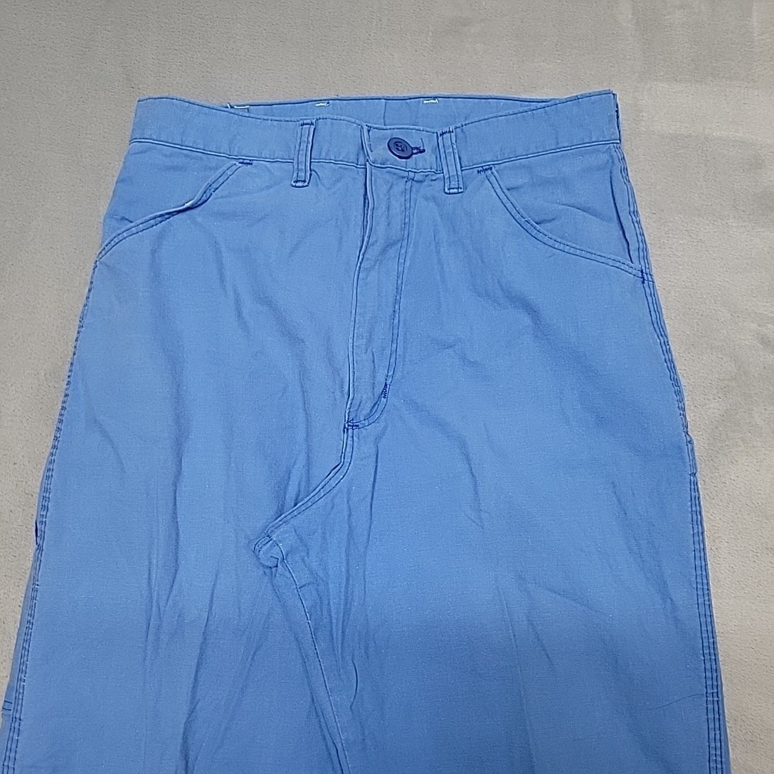 Vintage Wrangler Pants Women 13 Blue Casey Jones Carpenter Workwear Made In USA