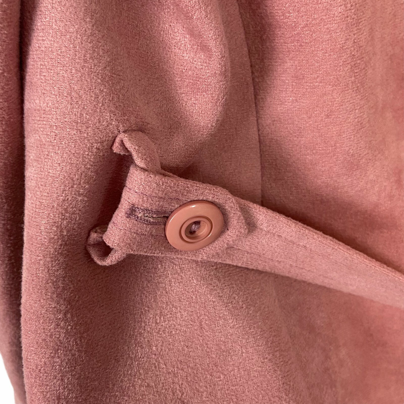 Tabe 60s Blazer Jacket Women Sz M L Secretary Chic Vintage Adaptation Dusty Pink