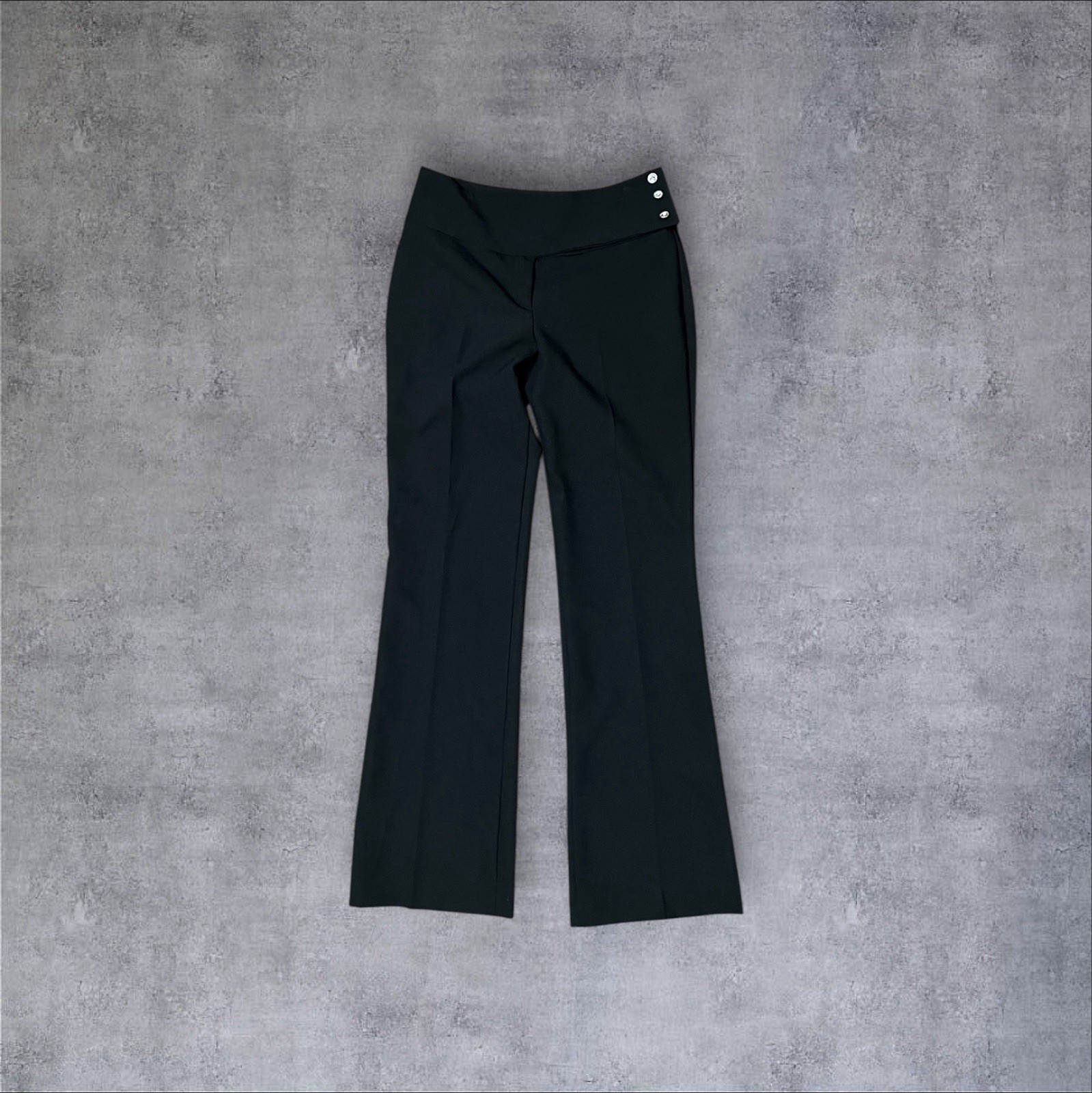 Vintage 80s / 90s Gemstone Waist Detail Sz 3 Byer California Low Rise Trousers