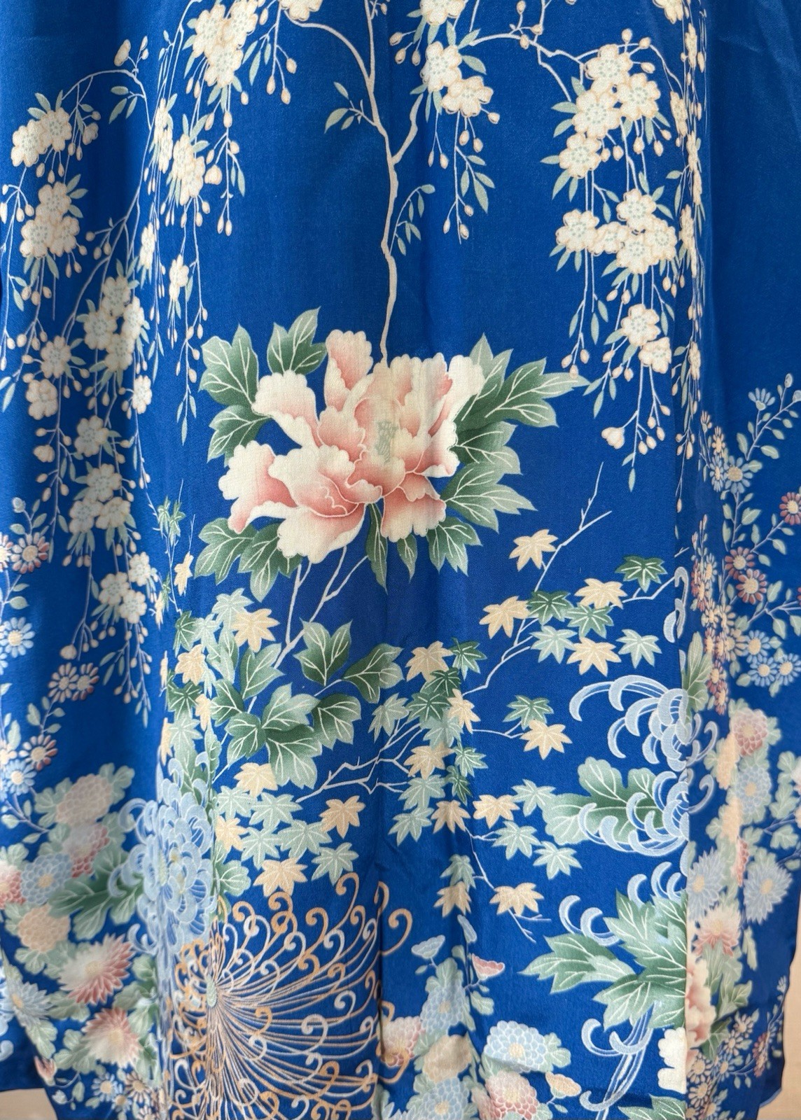 Vintage Antique 1920s 1930s Japanese Pongee Silk Loungewear Beach Pajamas 40 L